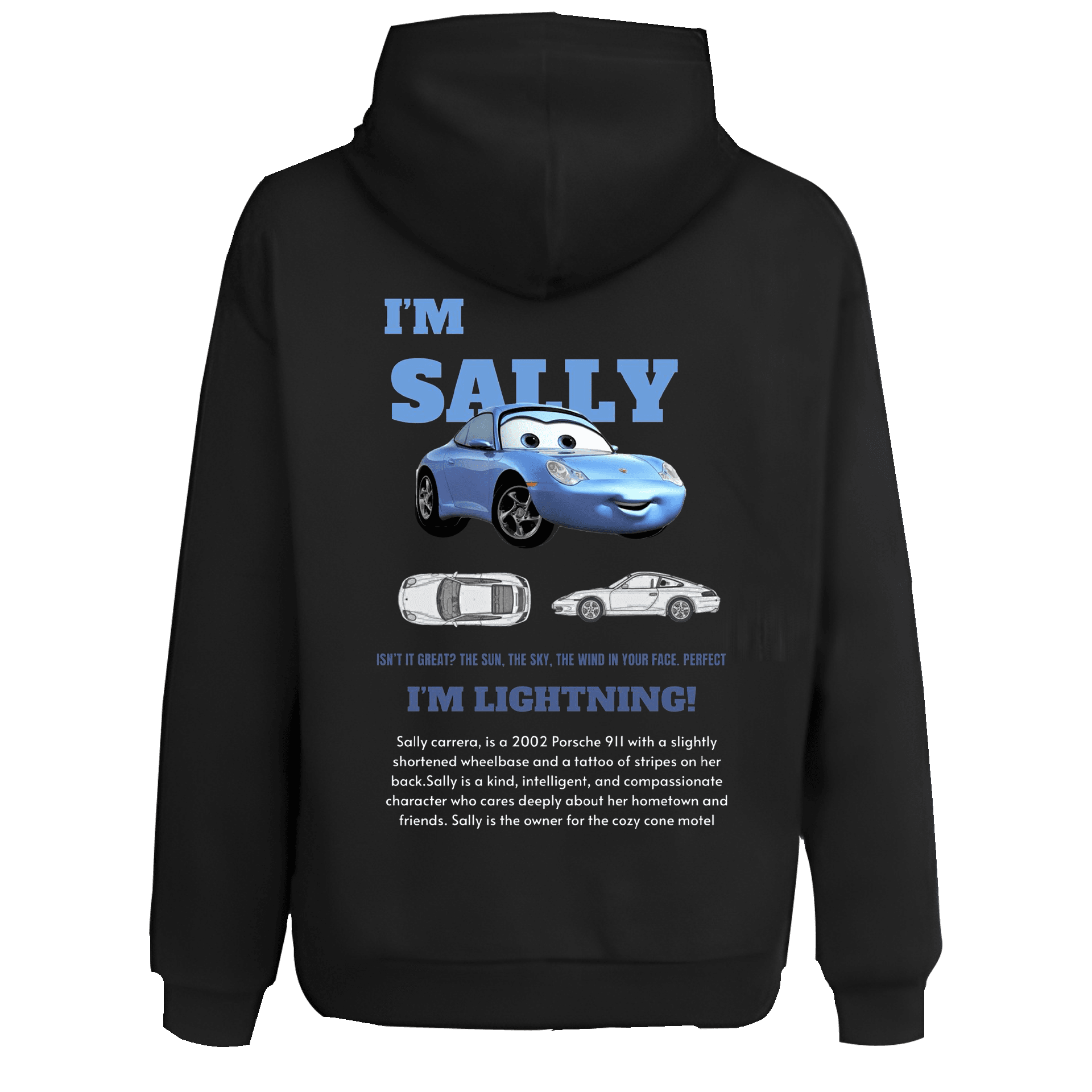 Mcqueen  ve Sally  (Sally ) Couple Hero  Series (Unisex Hoodie)
