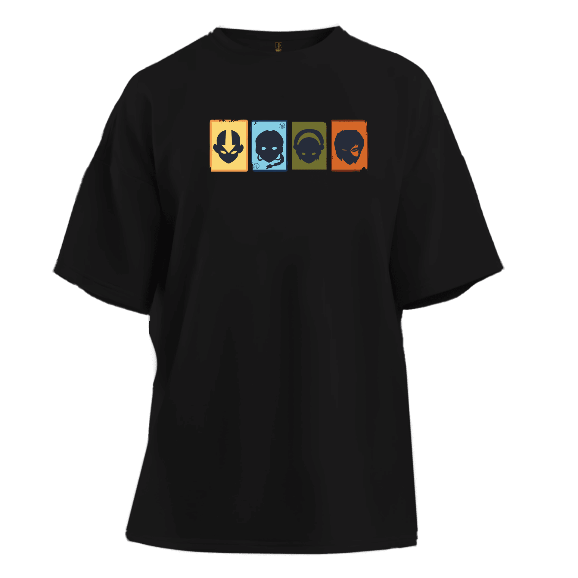 The Last Airbender Avatar Team Ön Baskılı (Unisex Tişört )