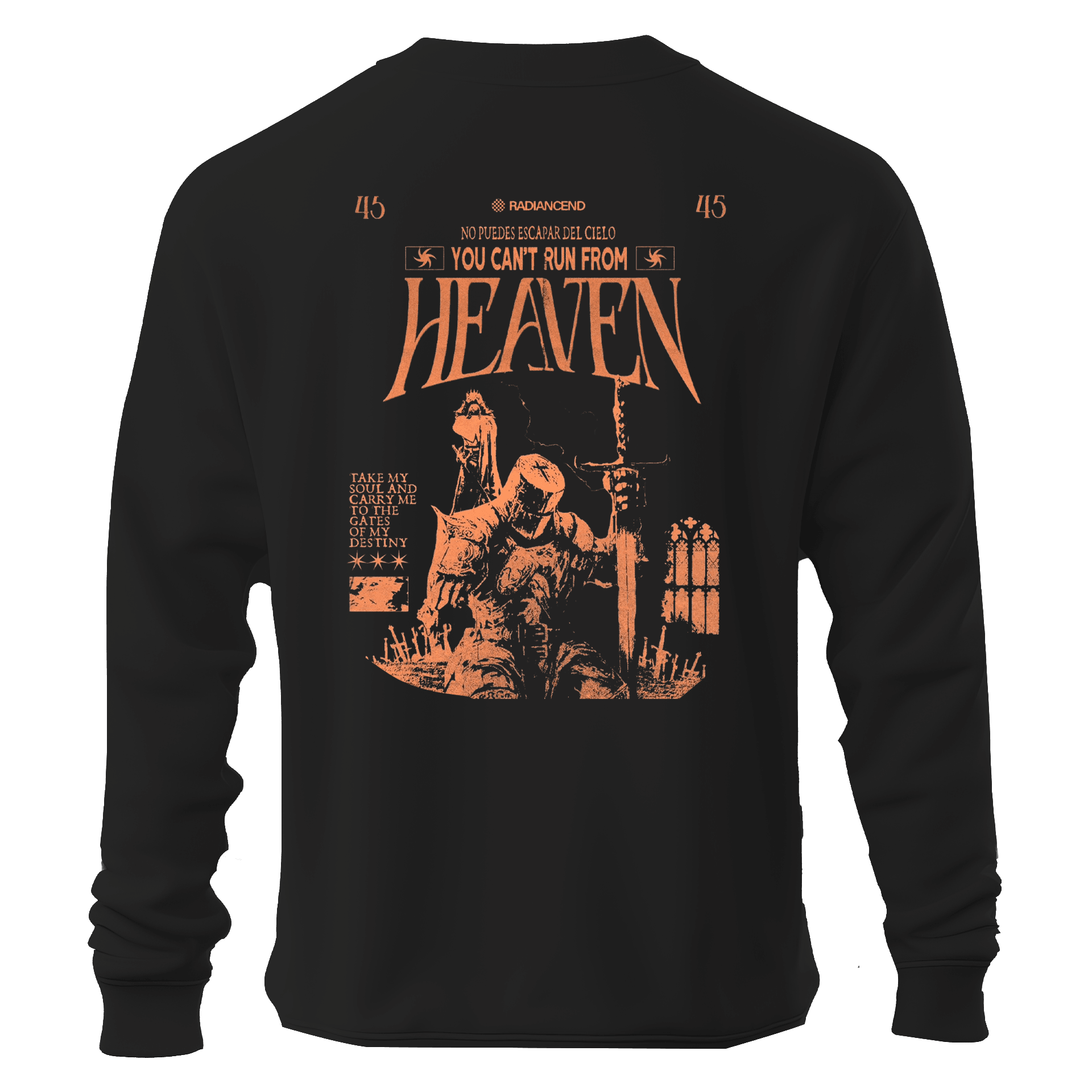 Knight's Paradise  Ön ve Arka Baskılı  Warrior Series  (Unisex Sweatshirt)