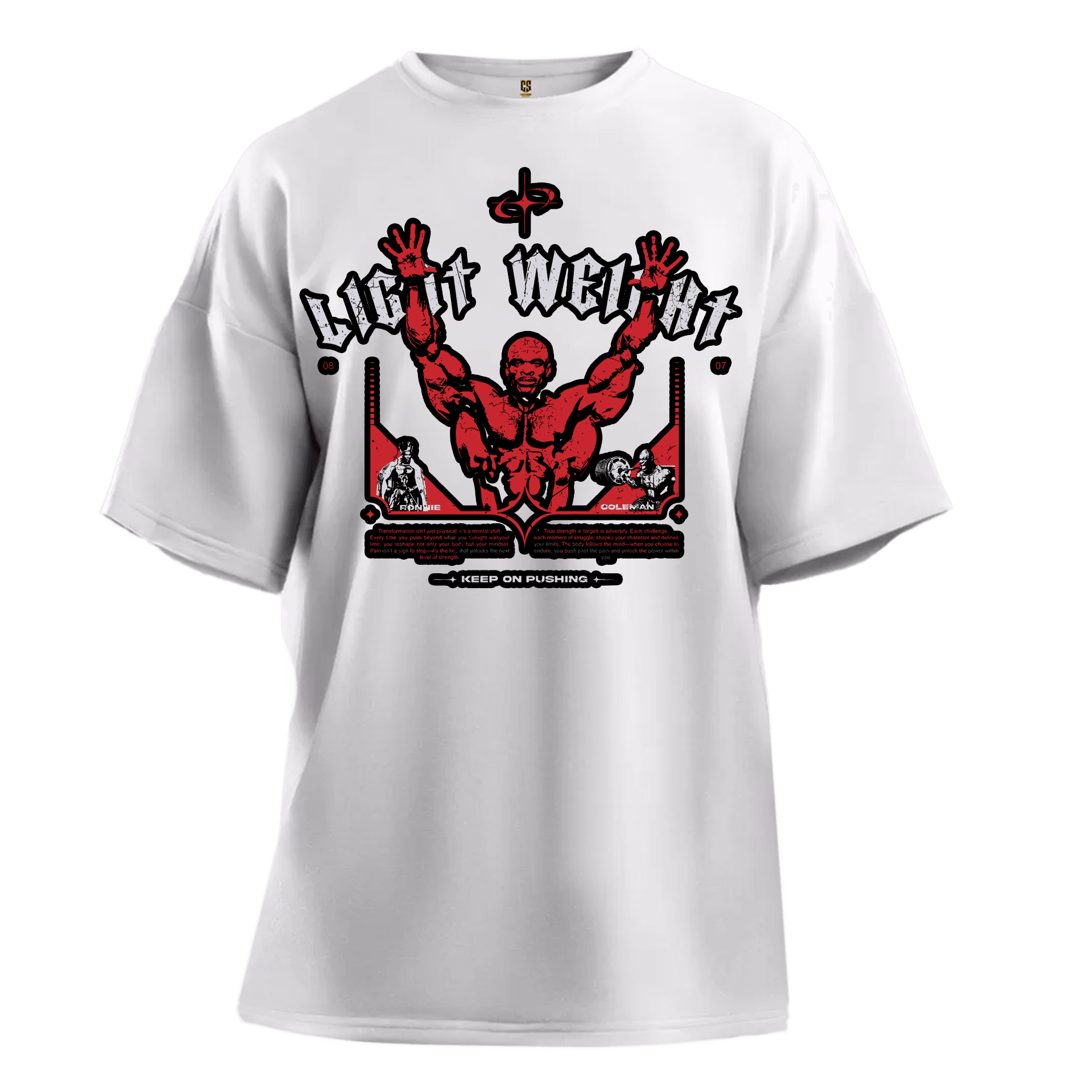 Light Weight  Ön Baskılı Spor Series (Unisex Tişört )