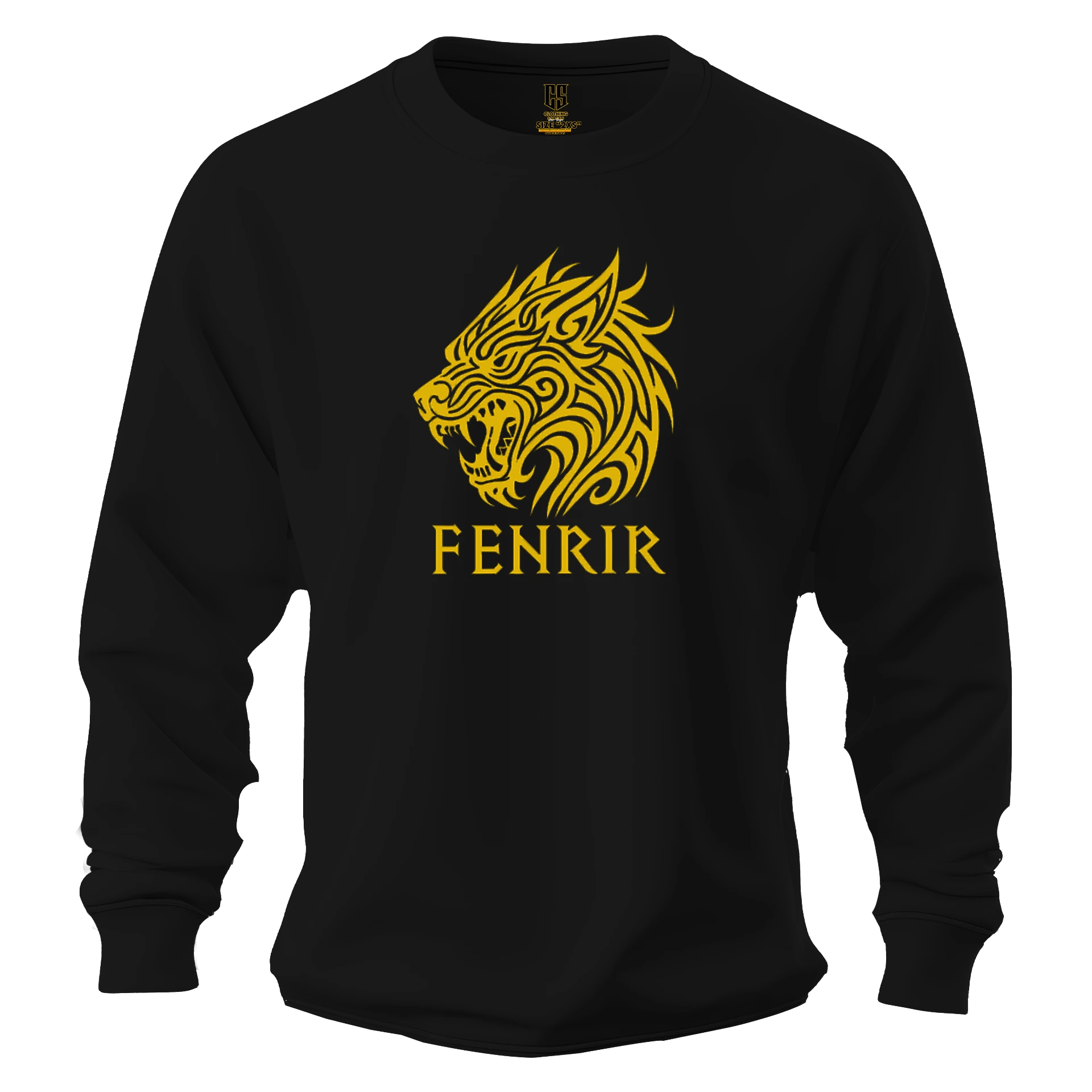 Fenrir III  Ön Nakışlı Nordic  (Unisex Sweatshirt)