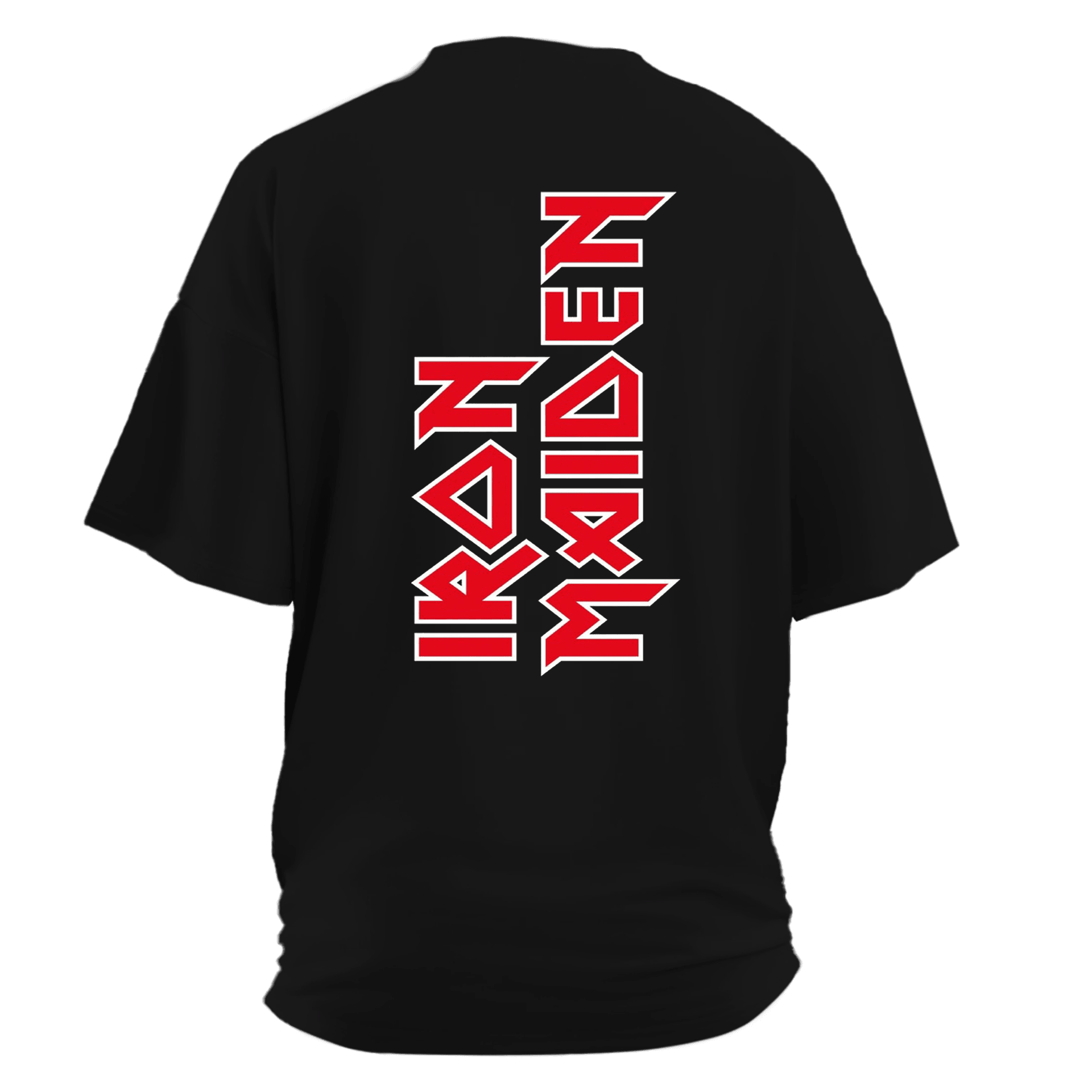 İron Maiden Ön ve Arka Baskılı (Unisex Tişört )