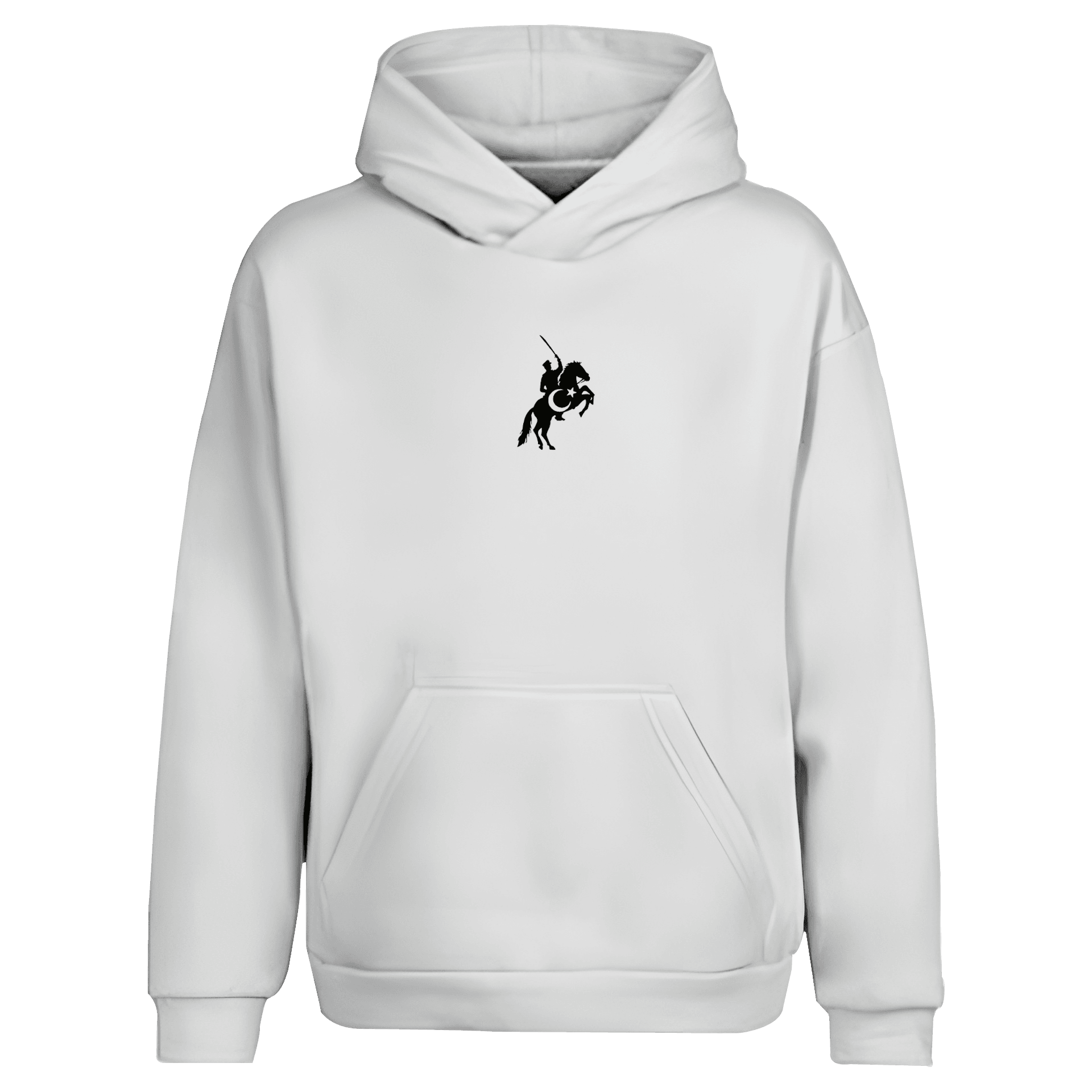 Atatürk Siluet   Ön Nakışlı (Unisex Kapüşonlu)