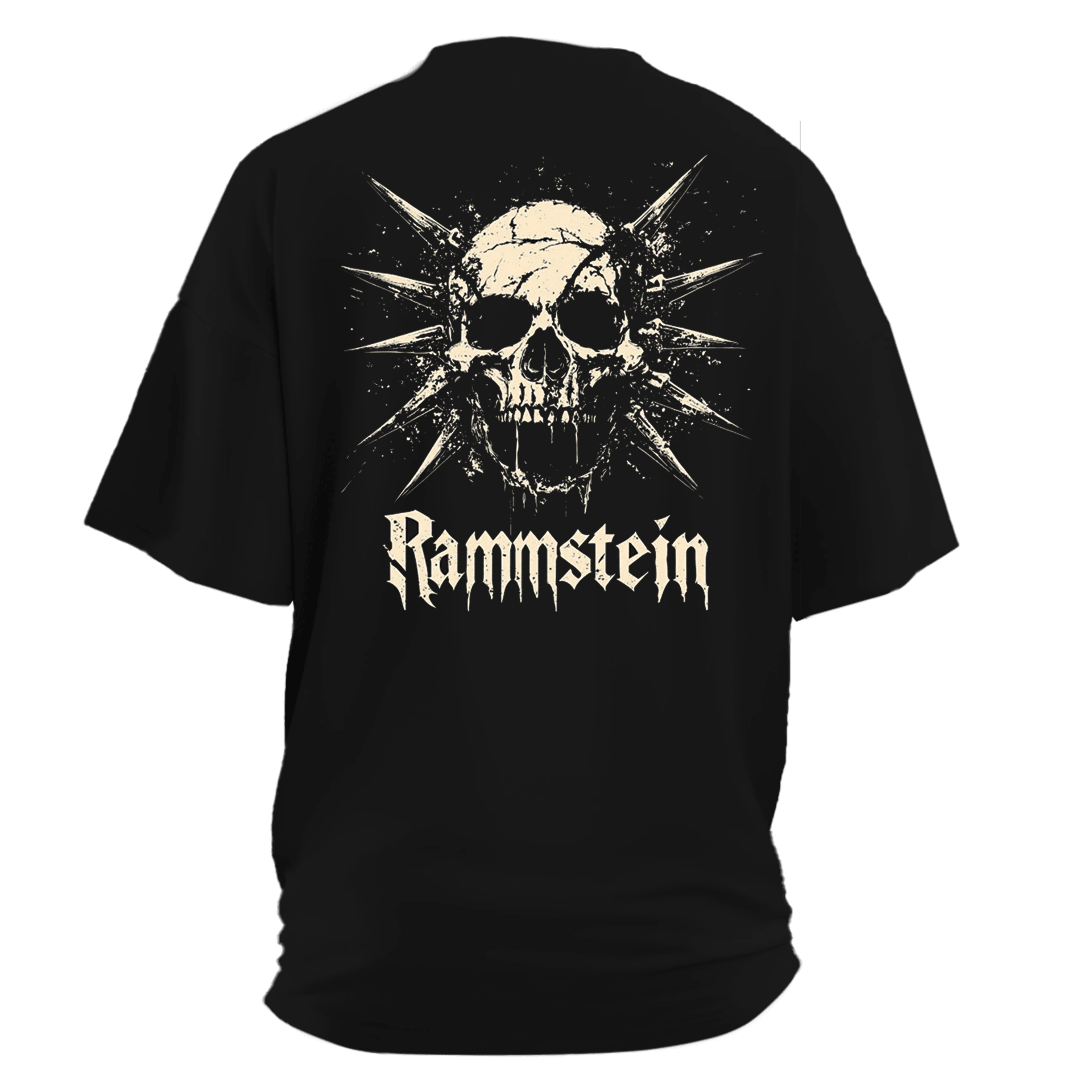 Rammestein Ön ve Arka Baskılı (Unisex Tişört )