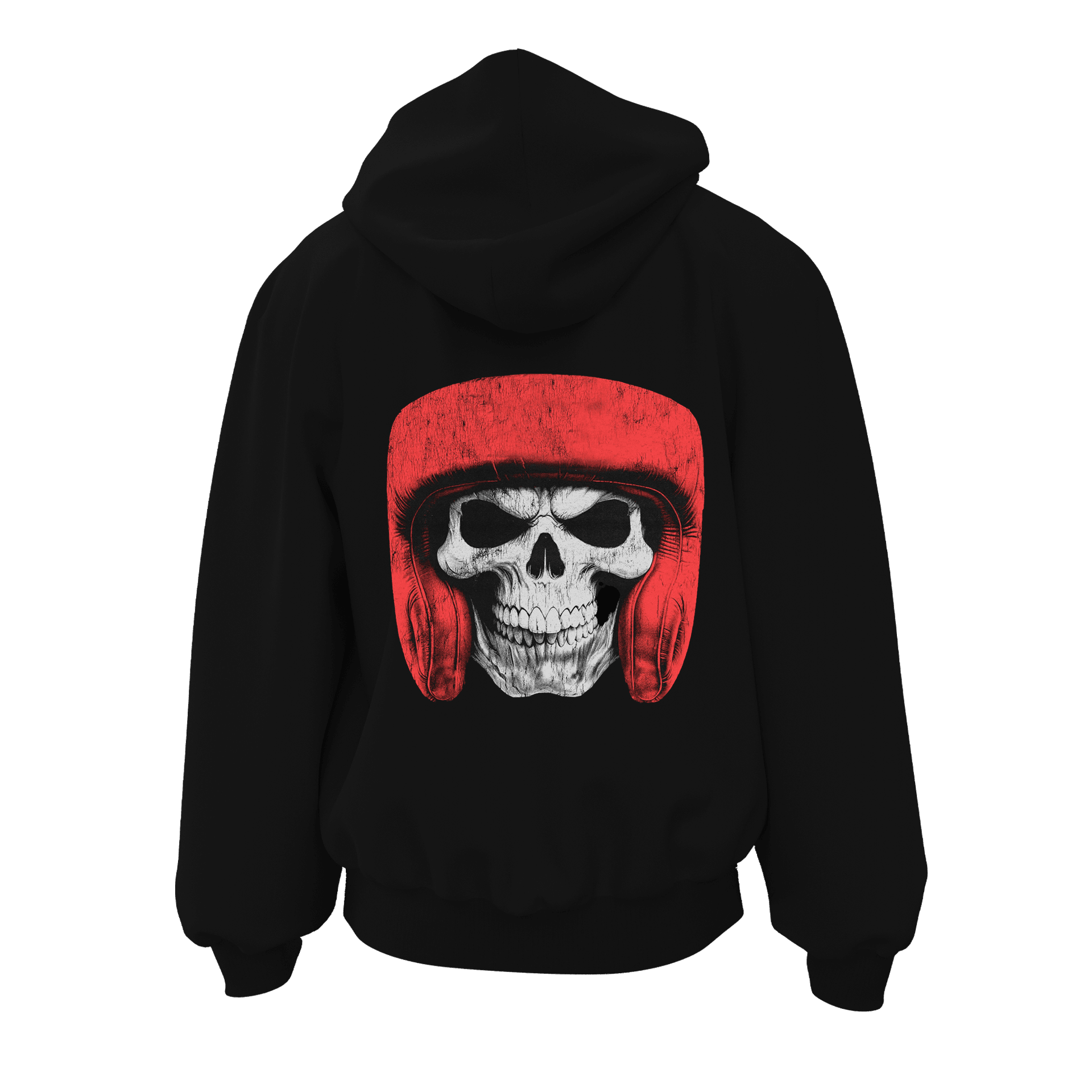 Skull Spar  Spor Series Ön ve Arka Baskılı(Unisex Fermuarlı Hoodie )