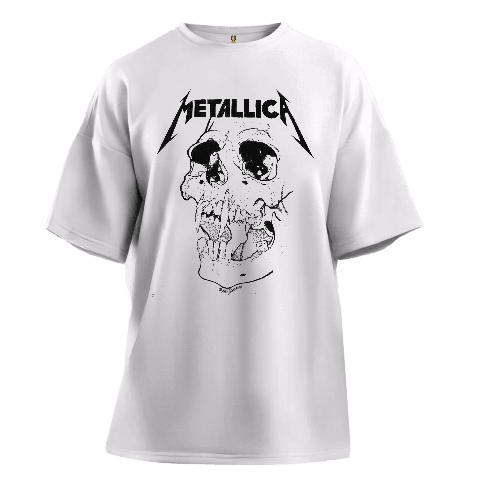 Metallica Skull Ön Baskılı (Unisex Tişört )