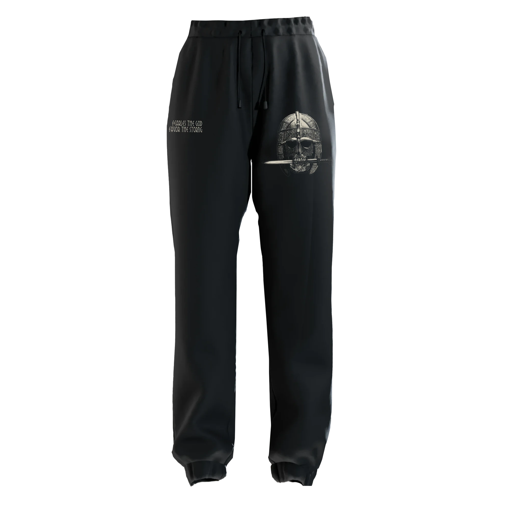 Fearles the god favor the Storng Baskılı   (Unisex Eşofman Altı)