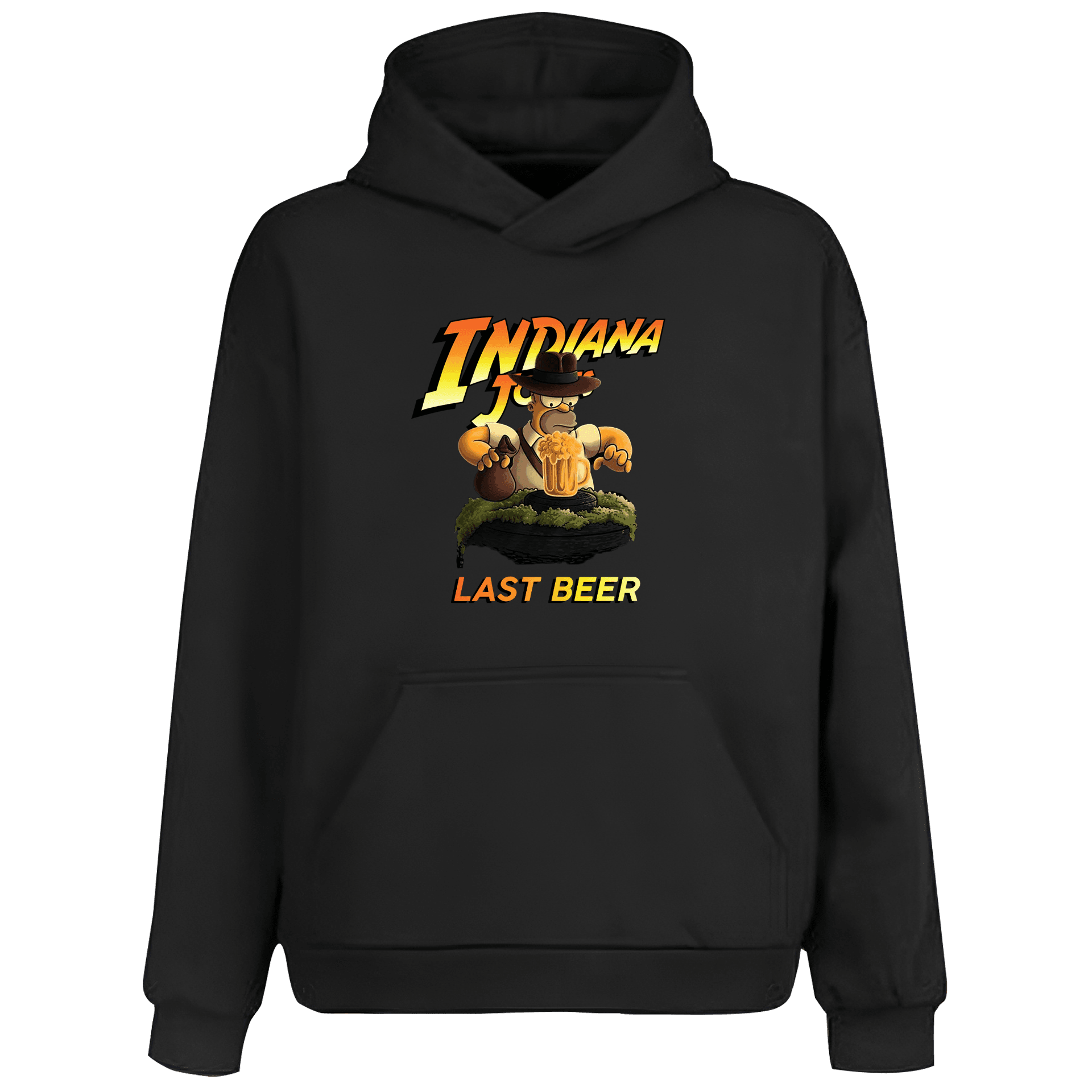 Indıana Jones Last Beer Alcohol Series (Unisex Hoodie)