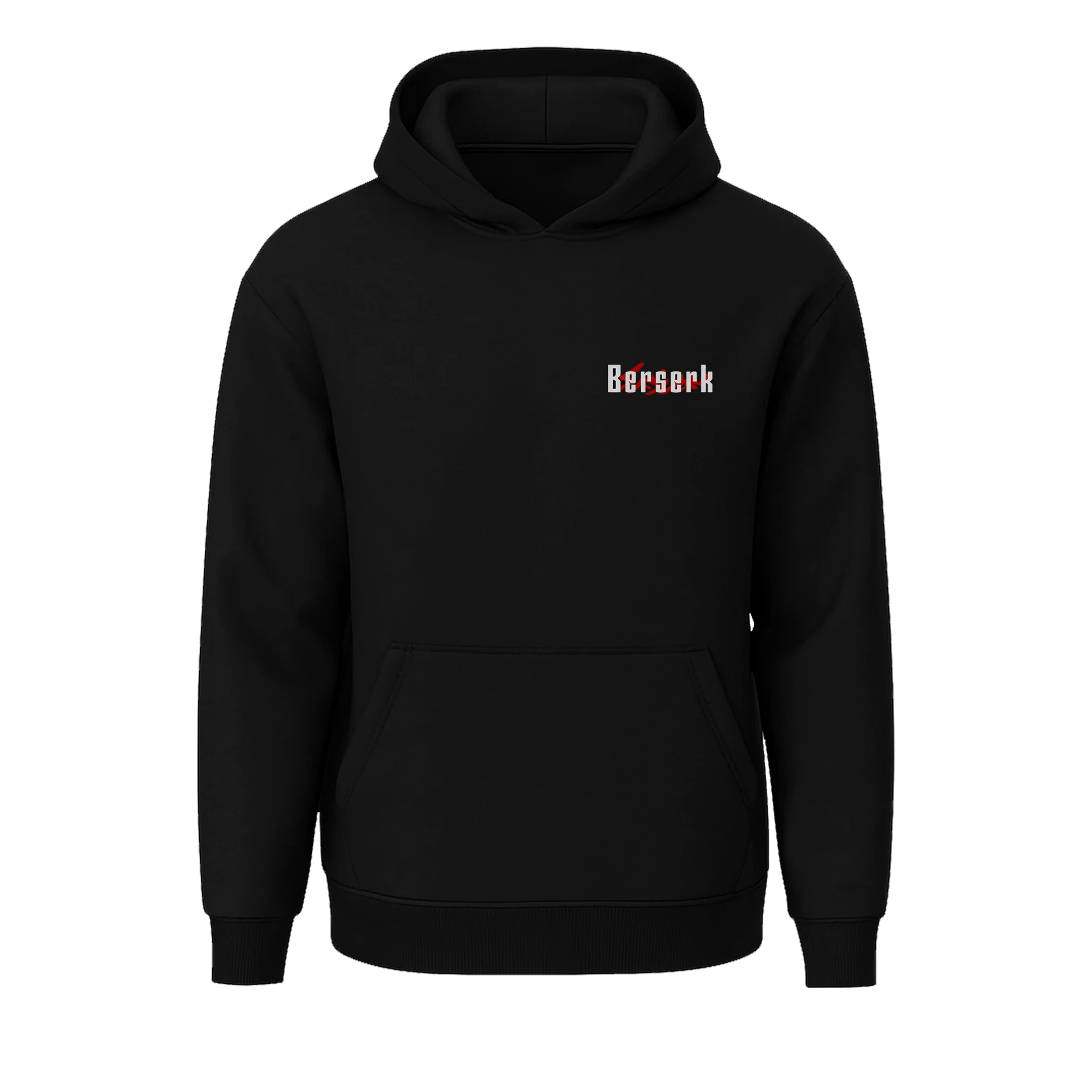 Berserk IV Ön ve Arka  Berserk Baskılı Anime Series (Unisex Hoodie)