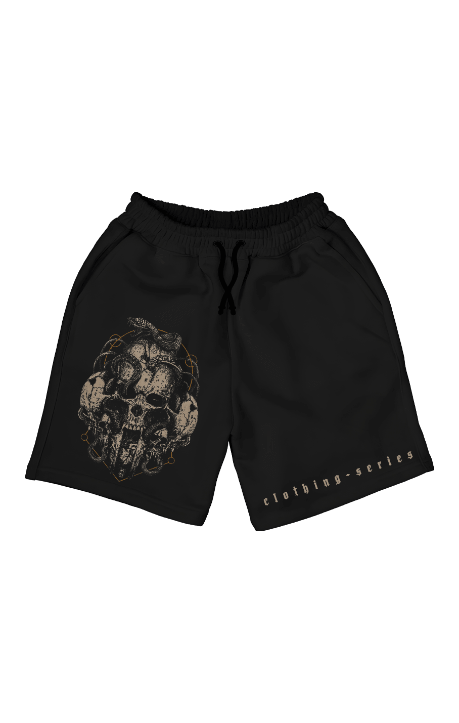 Skull Snake Wind Gothic Series (Unisex Şort )