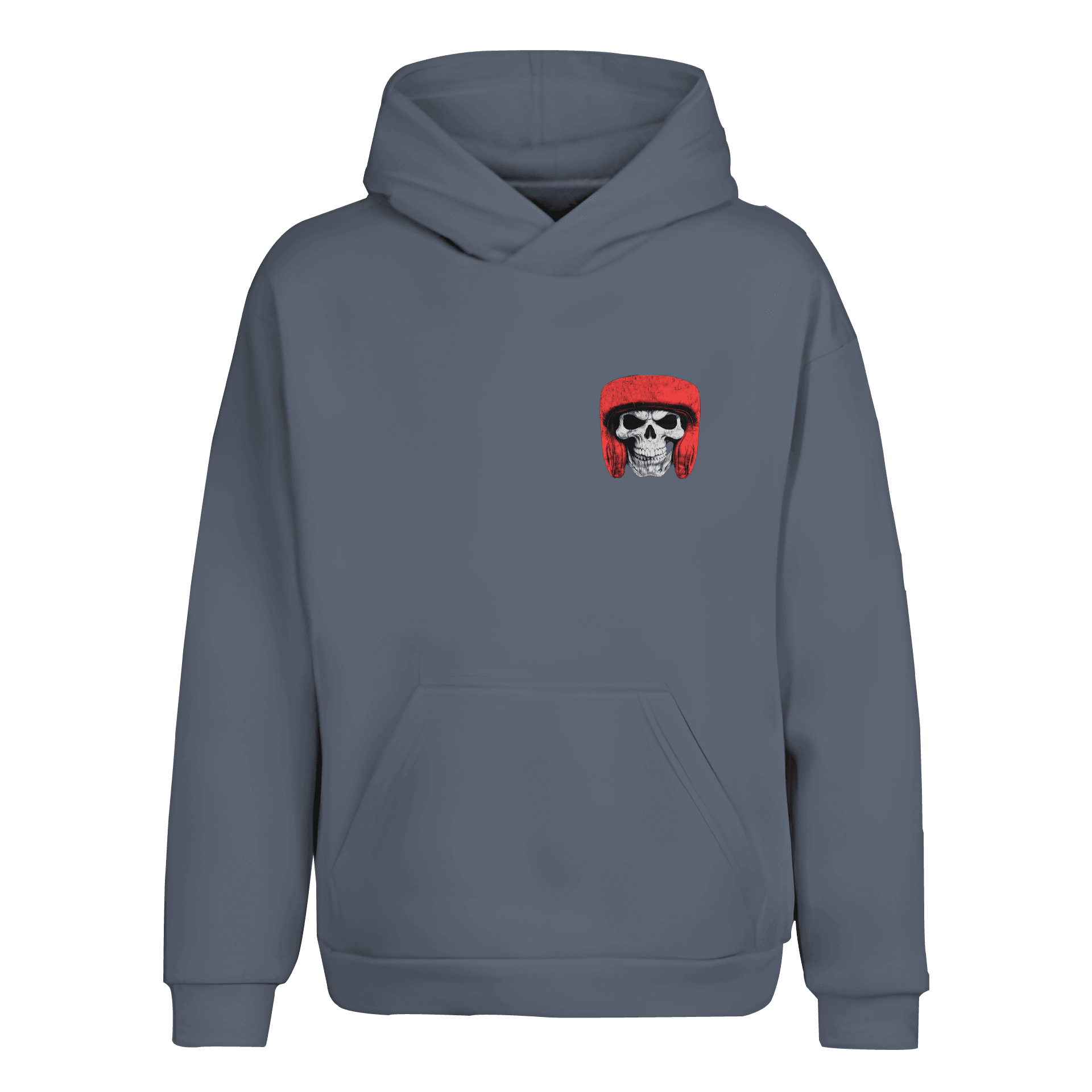 Skull Spar  Spor Series Ön ve Arka Baskılı (Unisex Hoodie)