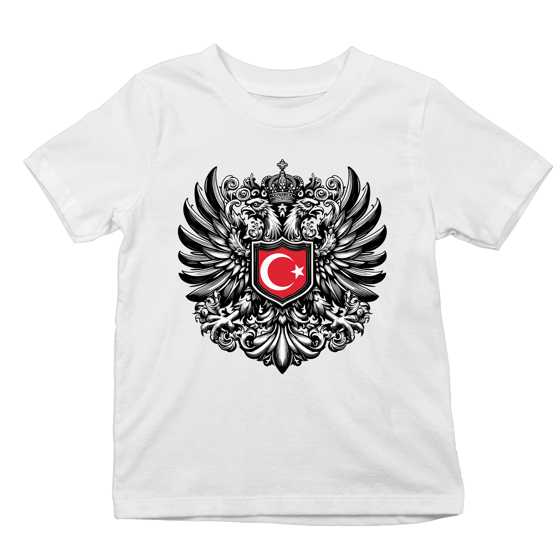 Türk Kartalı Ön Baskılı (Çocuk unisex tişört)