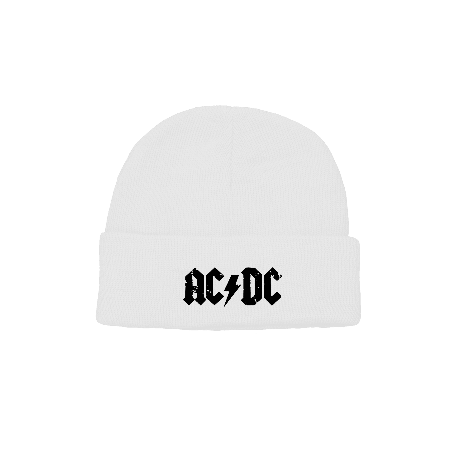 AC DC  LOGO Nakışlı Bere