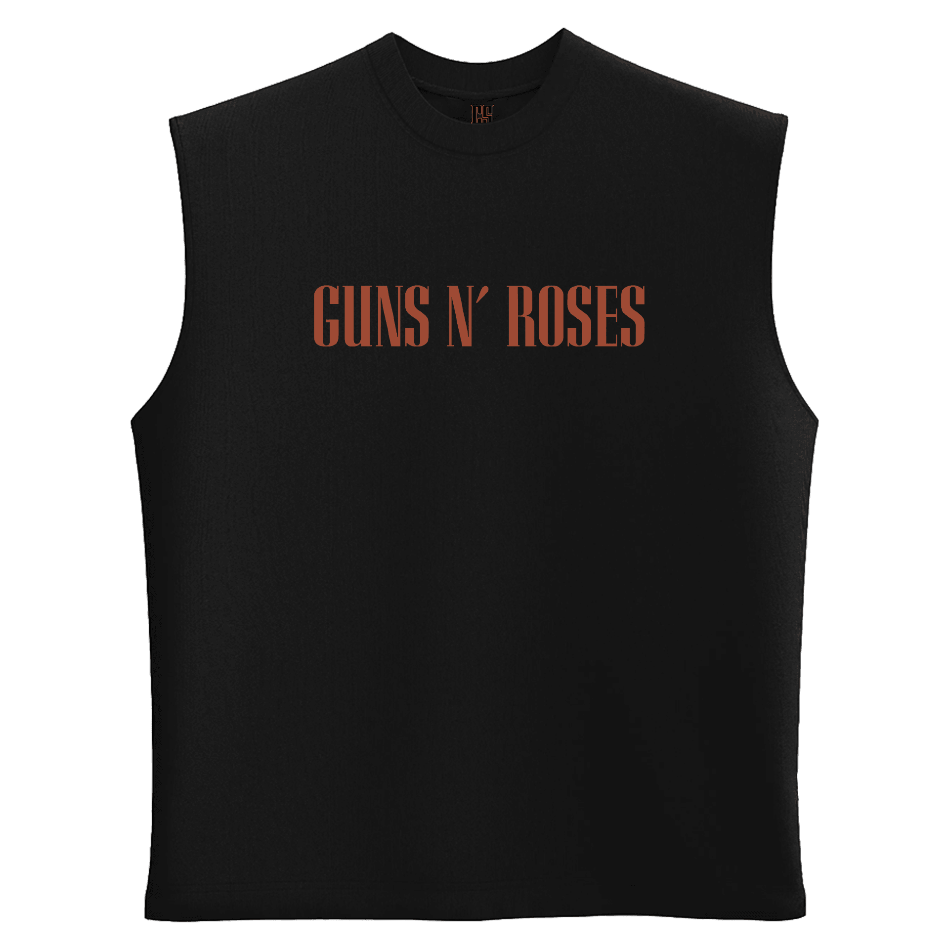 Guns N'Roses V Ön Arka Baskılı (Unisex Sleeveless Atlet )