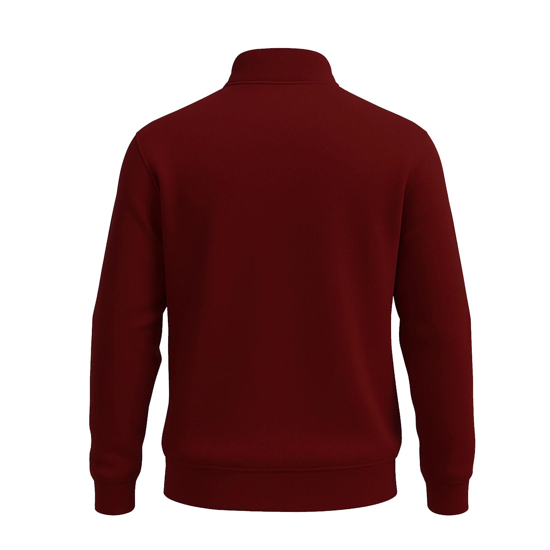 Basic 3 İplik  Baskısız   (Unisex Yarım Fermuarlı Sweat)