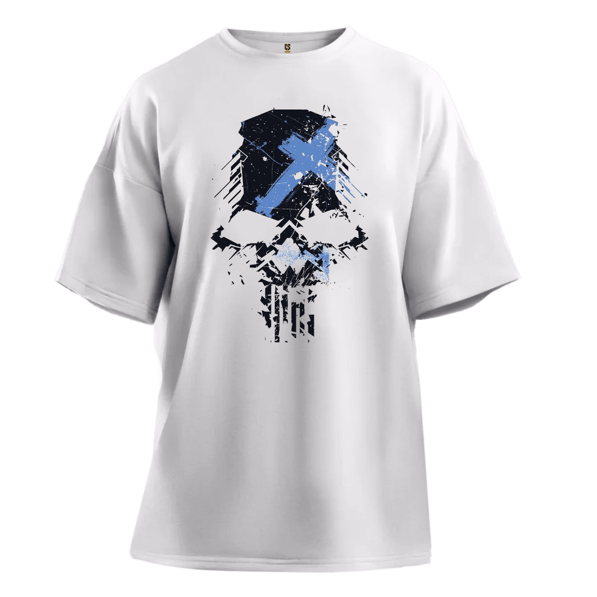 X Skull Gothic Series Ön ve Baskılı (Unisex Tişört)