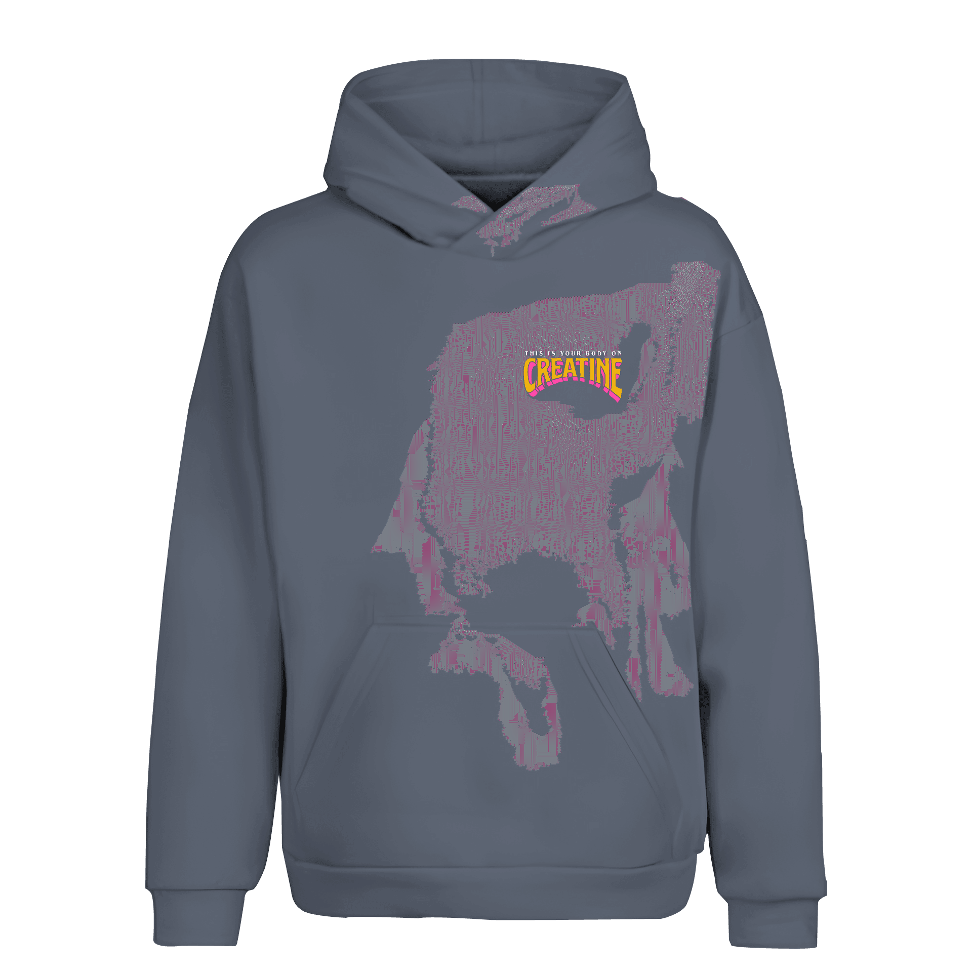 Creatine Spor Series Ön ve Arka Baskılı (Unisex Hoodie)