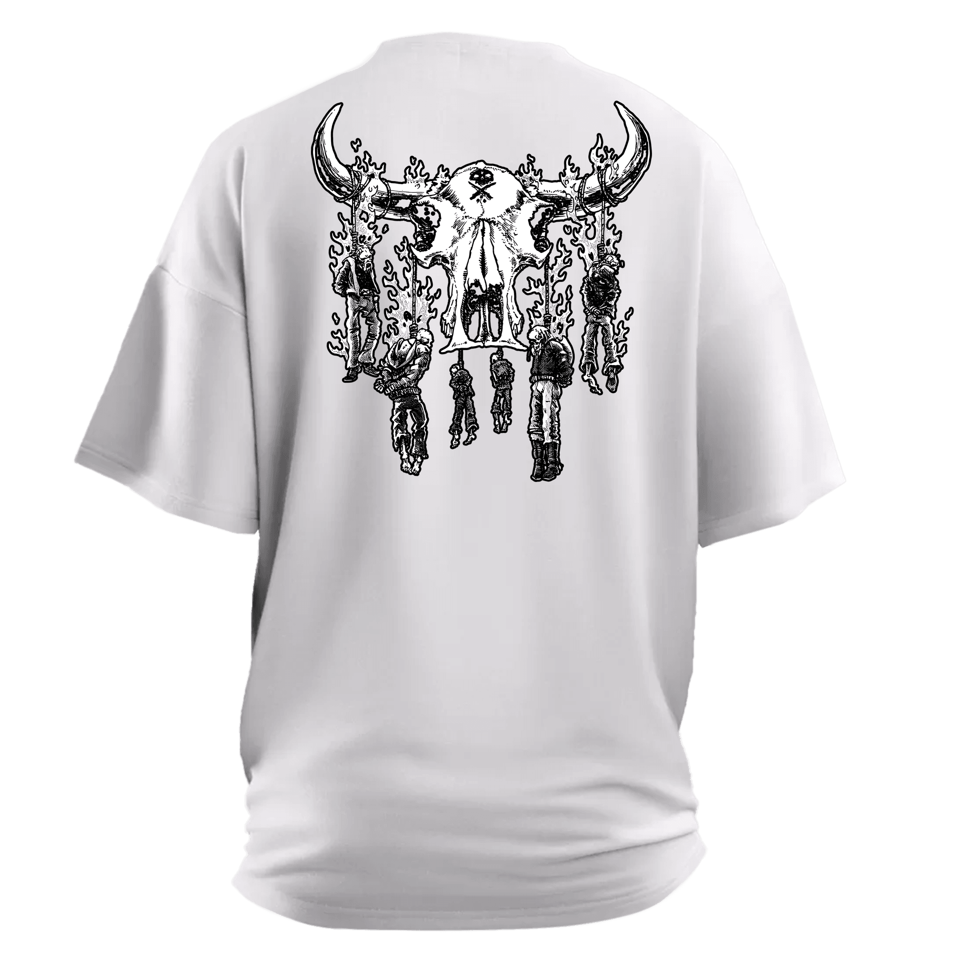 Outlaw Justice Gothic Series Ön Arka Baskılı (Unisex Tişört )