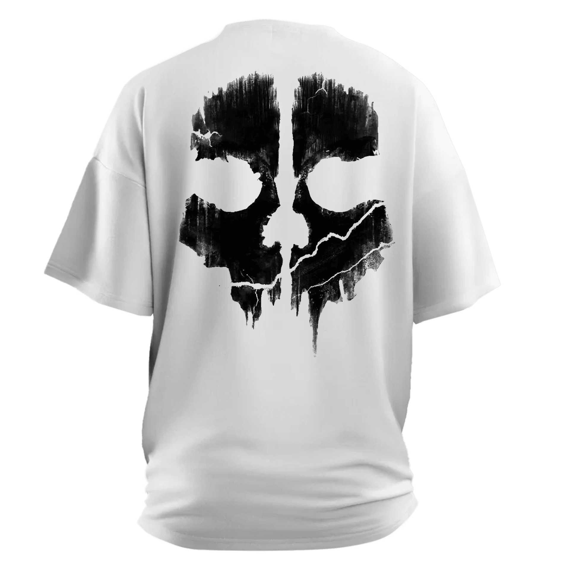 Ghost Gothic Series Ön ve Arka Baskılı (Unisex Tişört)