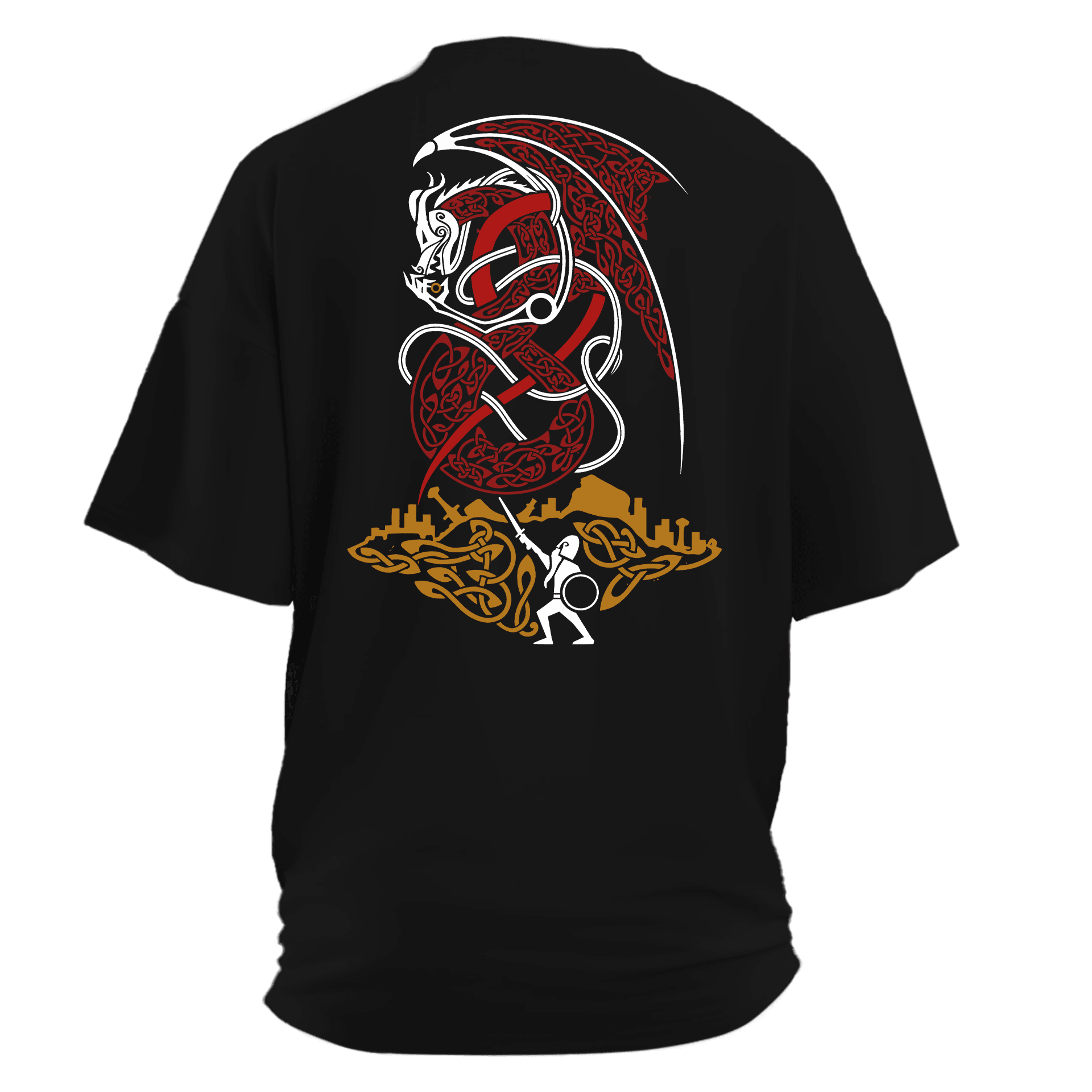 Odin 2 Ön Nakışlı-Arka Baskılı (Unisex Tişört )