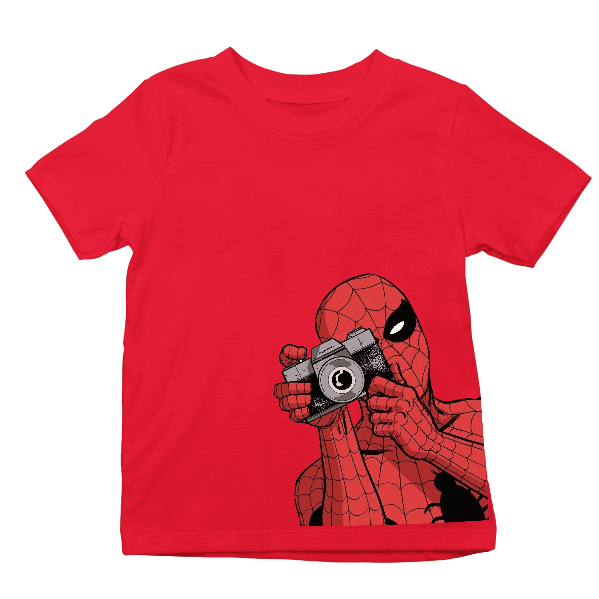 Şipşak Spider  Ön Baskılı (Çocuk unisex tişört)