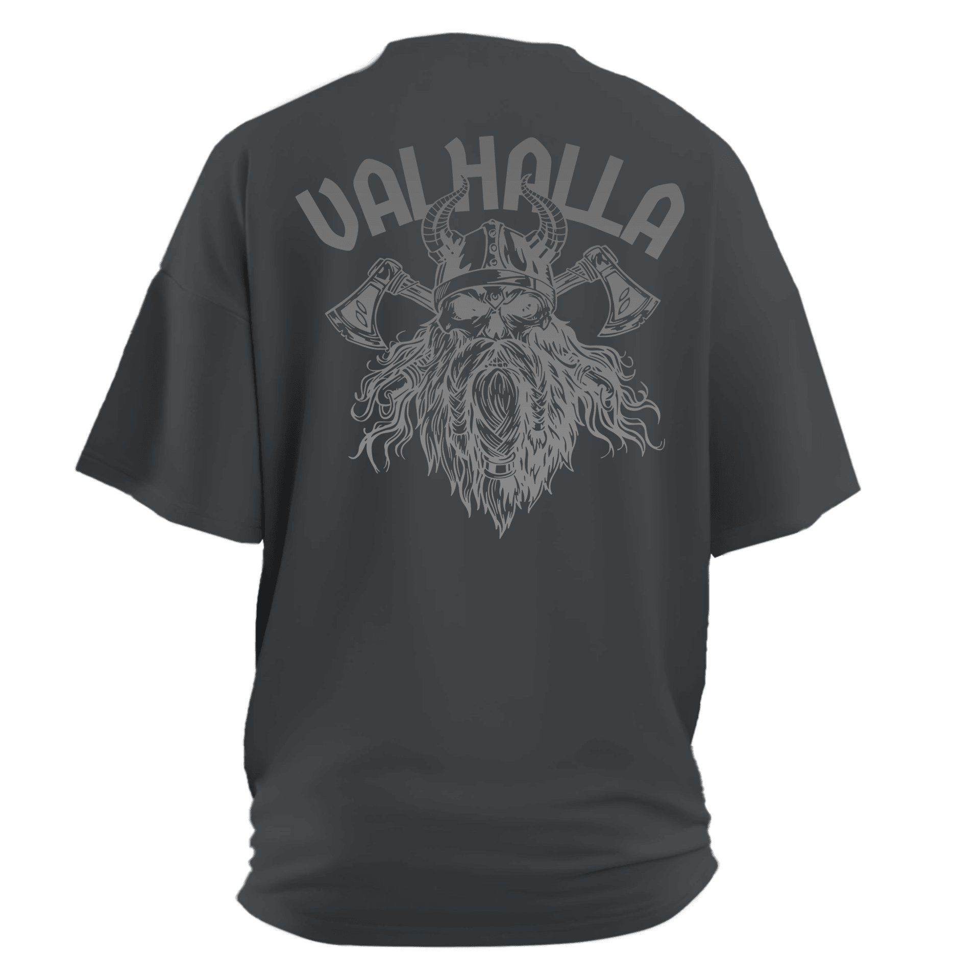 The Valhalla Ön Arka Baskılı (Unisex Tişört )