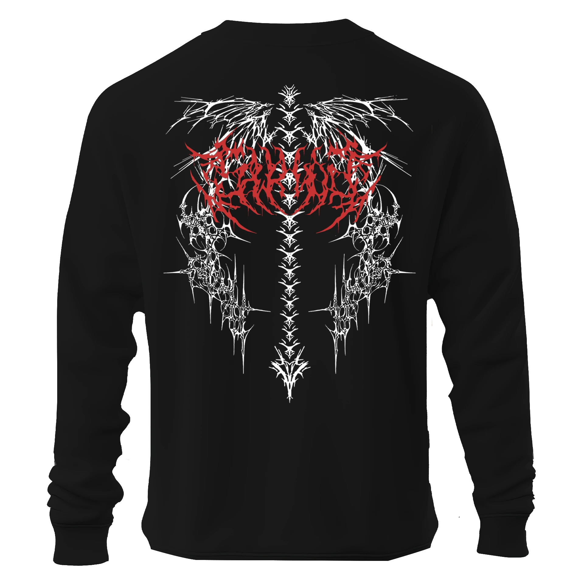 Vertebrae of Damnation Ön ve Arka Baskılı   (Unisex Sweatshirt)