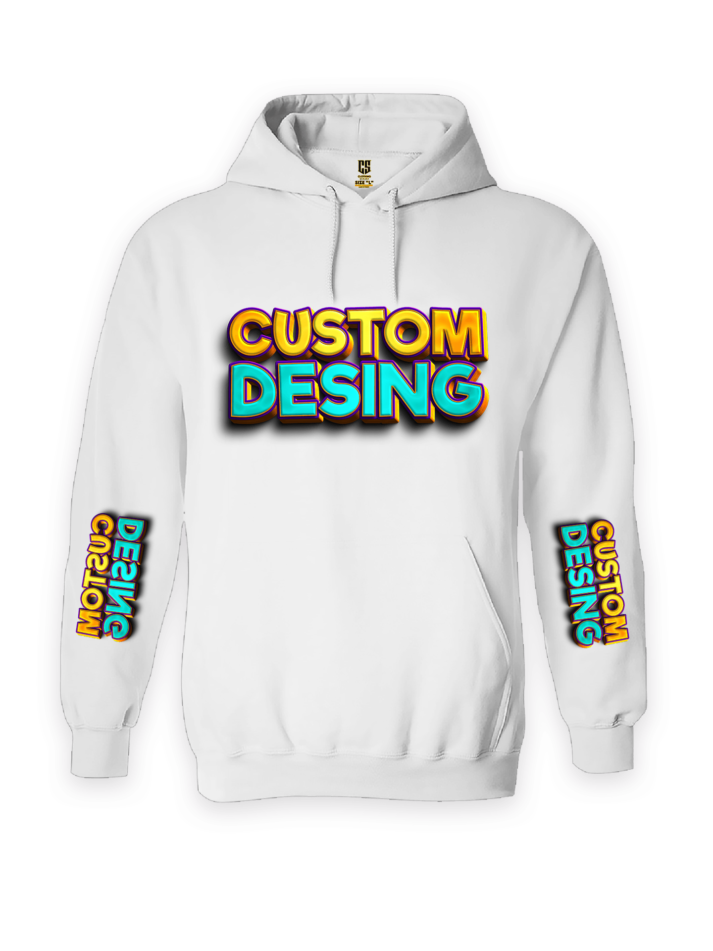 Özel Tasarım Custom Desing  (Unisex Hoodie kapüşonlu  )