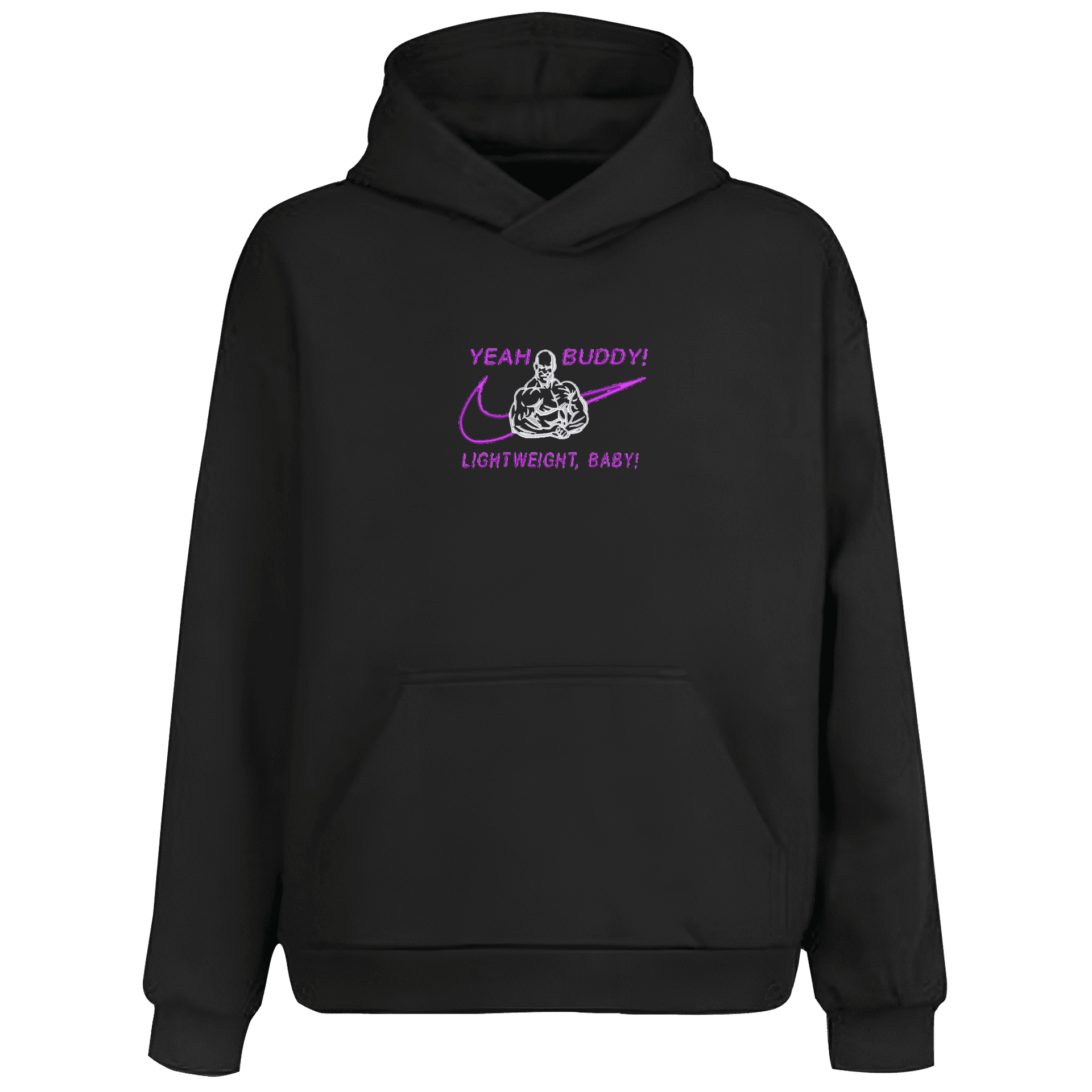 Yeah Buddy Lightweight Baby Spor Series Ön Nakışlı (Unisex Hoodie)