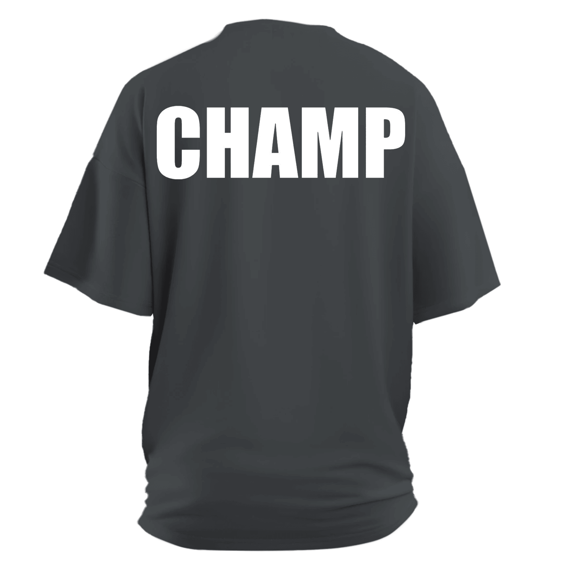 Champ Ön Ve Arka Baskılı Spor Series (Unisex Tişört )