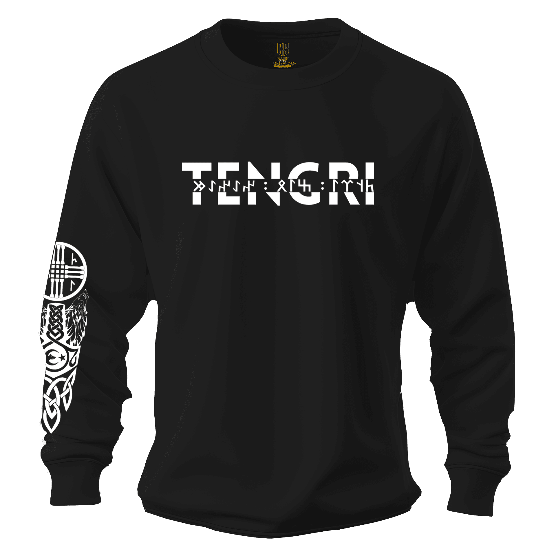 Tengri Ön ve Kol Baskılı  (Unisex Sweatshirt)
