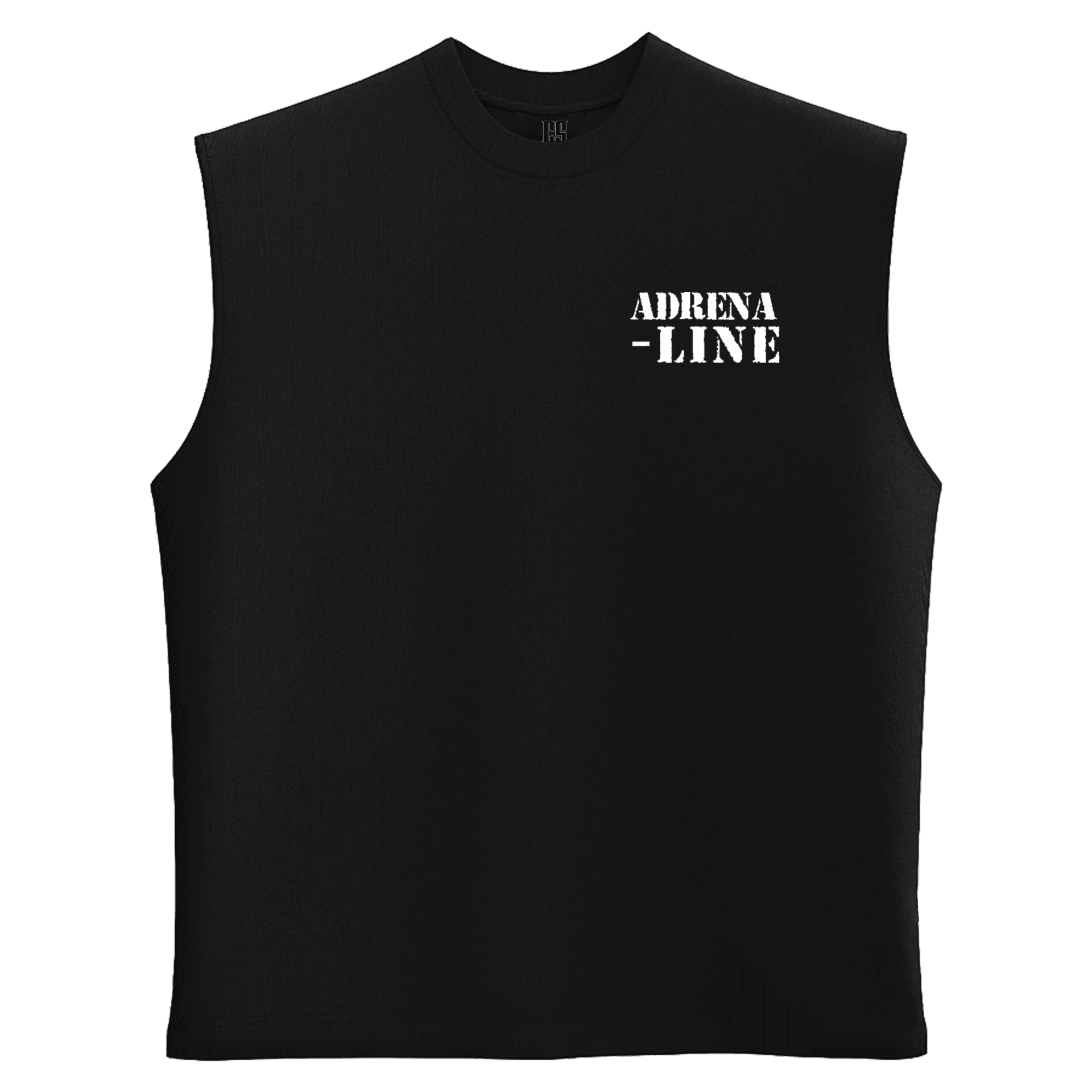 Adrenaline Ön ve Arka  Baskılı (Unisex Sleeveless Atlet )