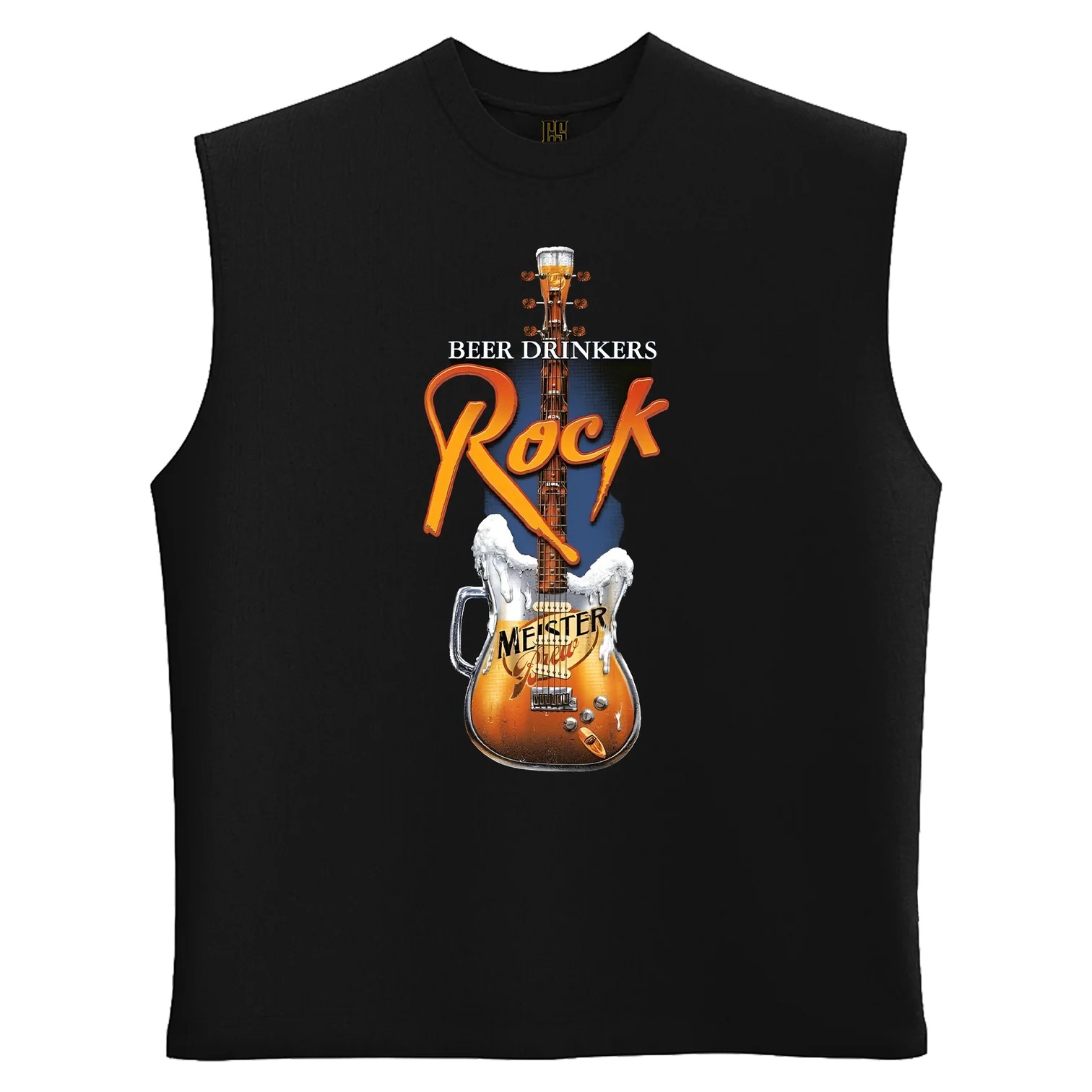 Rock Beer Elektro   Ön Baskılı  (L BEDEN    TEK Beden Outlet Ürün)