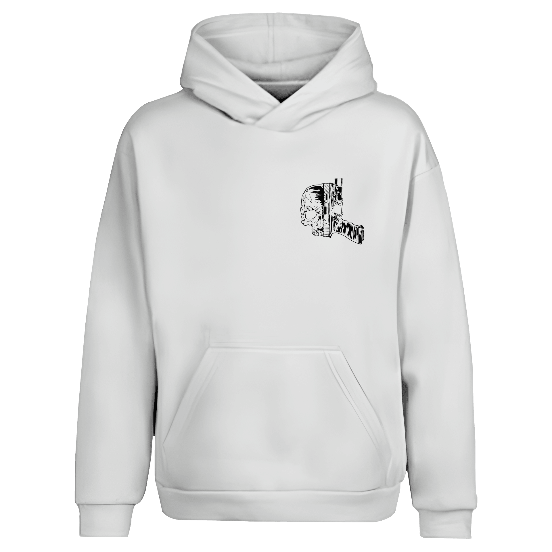 Hard Times Strong Men  Ön ve Arka Baskılı  Warrior Series Ön Baskılı ve Arka Baskılı (Unisex Hoodie)