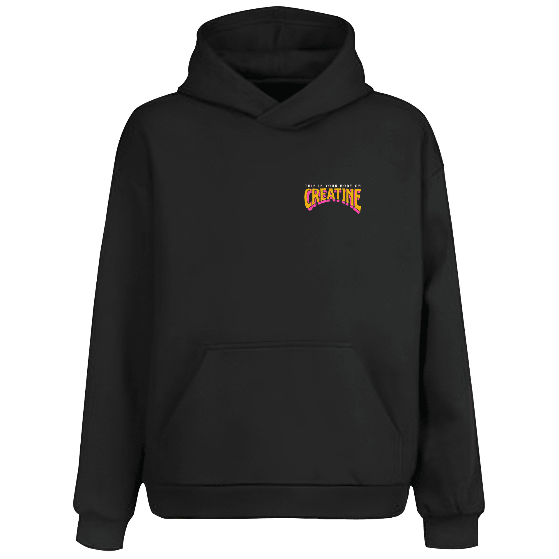 Creatine Spor Series Ön ve Arka Baskılı (Unisex Hoodie)