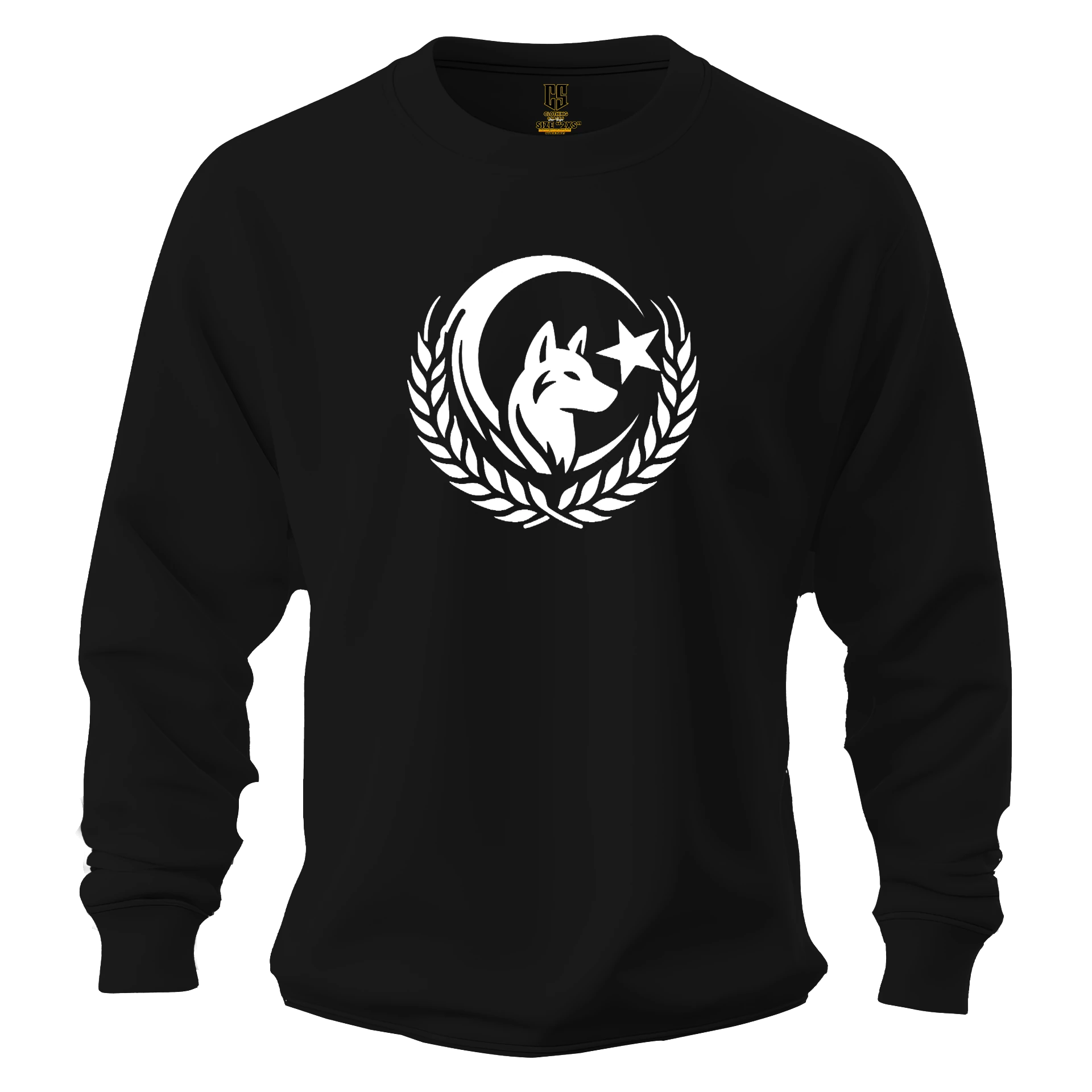 Bozkurt Arması Ön Nakışlı   Türk Serisi (Unisex Kapüşonsuz)