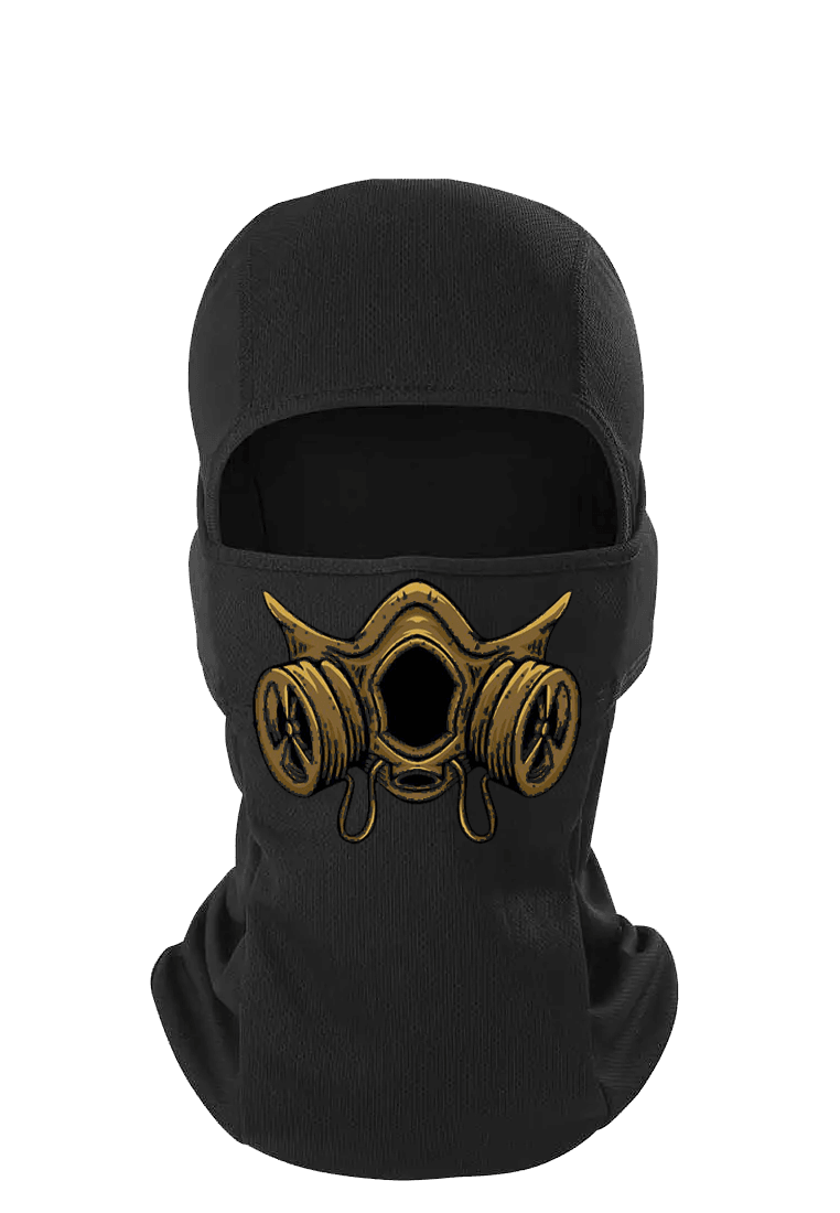 Gas Mask Termal Maske Baskılı 
