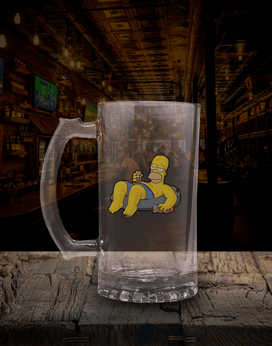 Simpson Swiming (Bira Bardağı)