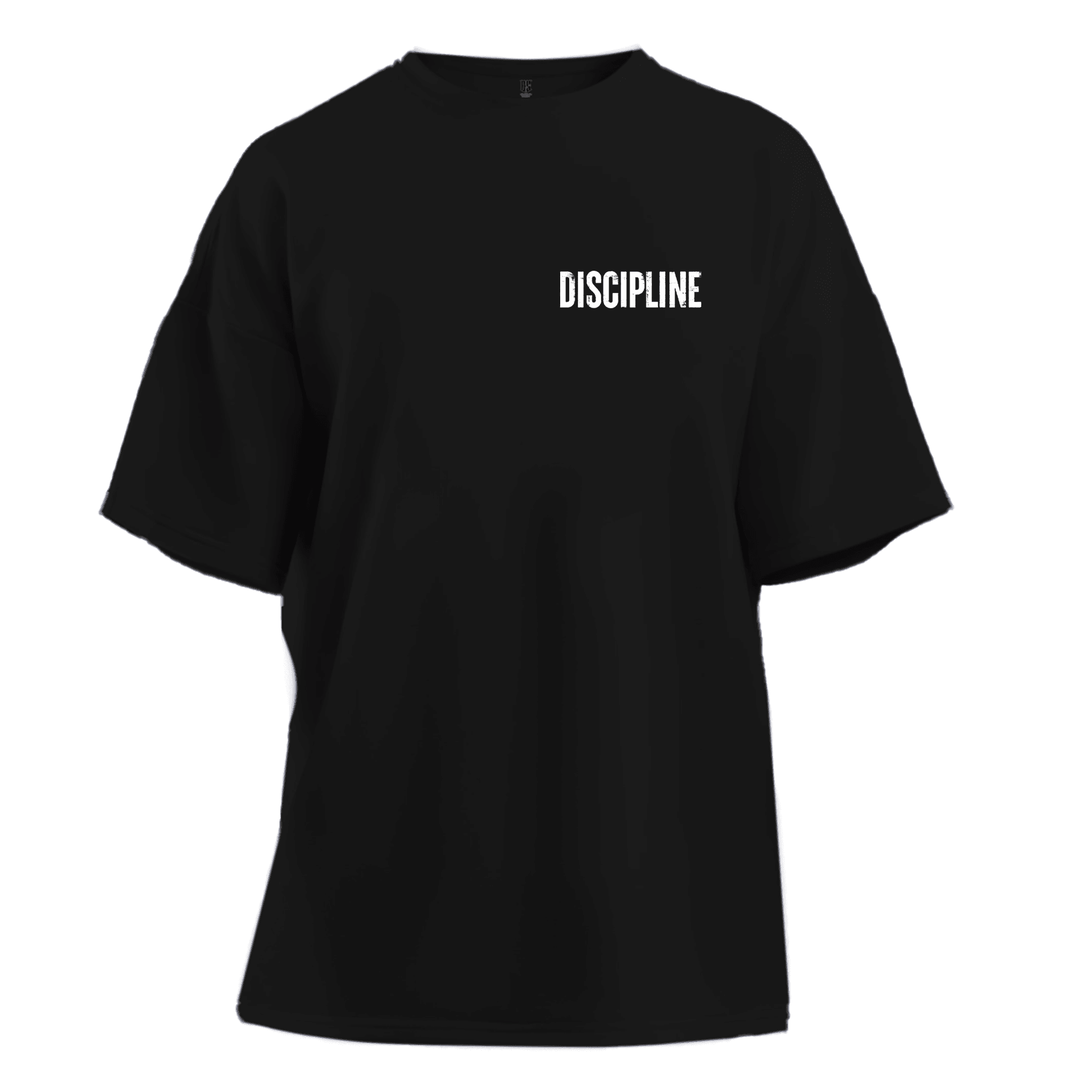 Discipline Ön Ve Arka Baskılı Spor Series  (Unisex Tişört )