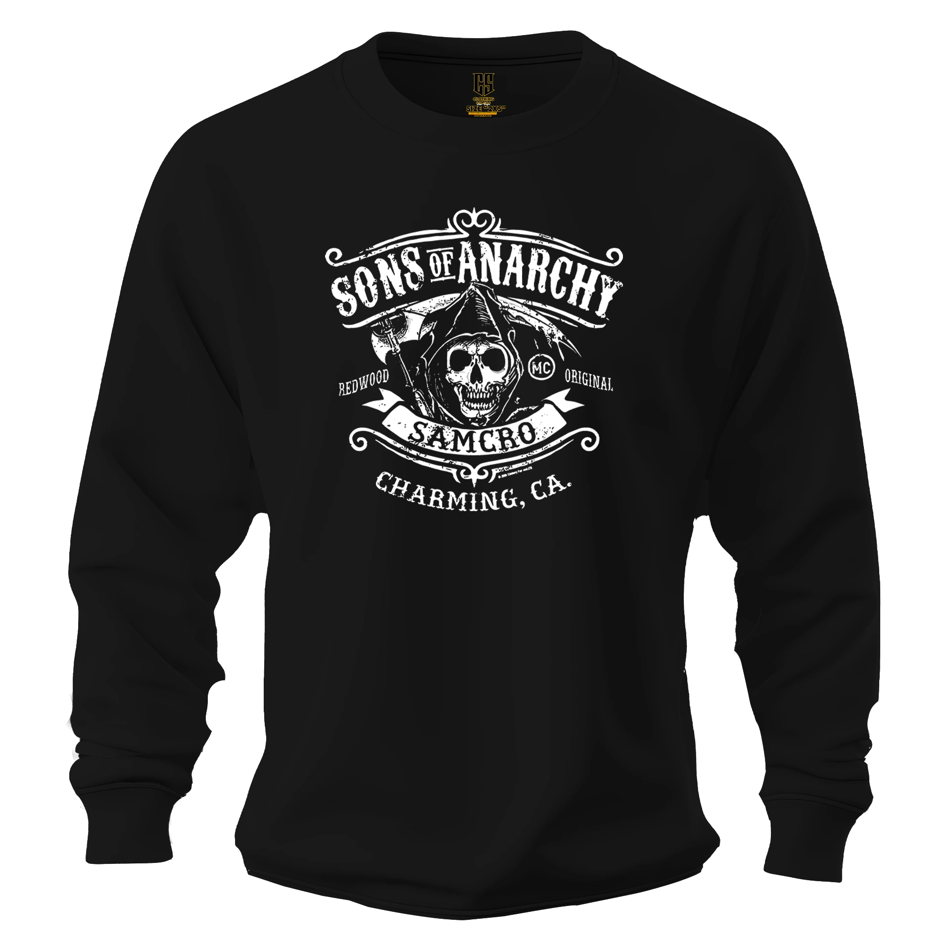 Sons Of Anarchy Ön ve Arka Baskılı Moto Series (Unisex Sweatshirt)