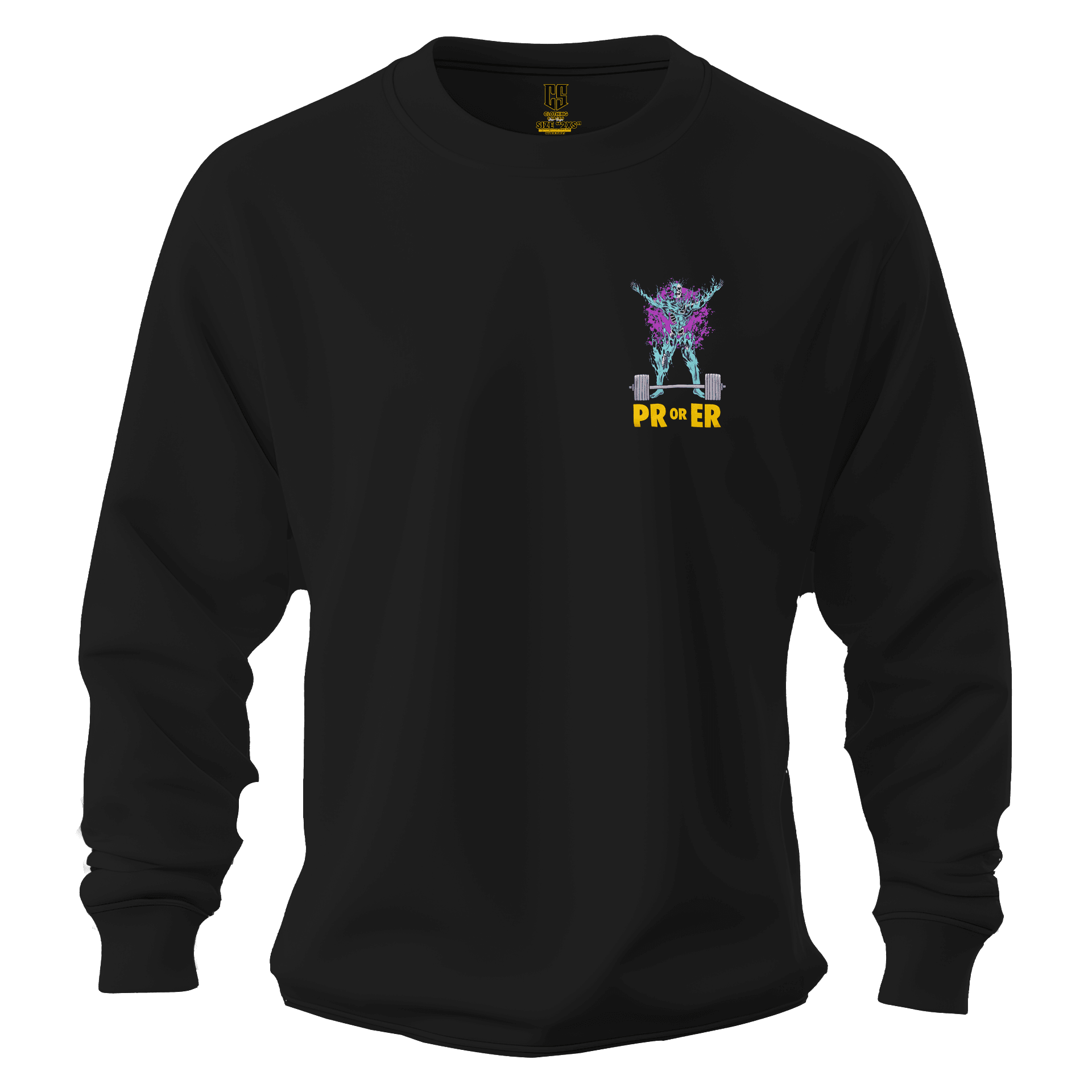 Pr Or Er  Ön ve Arka Baskılı (Unisex Sweatshirt)