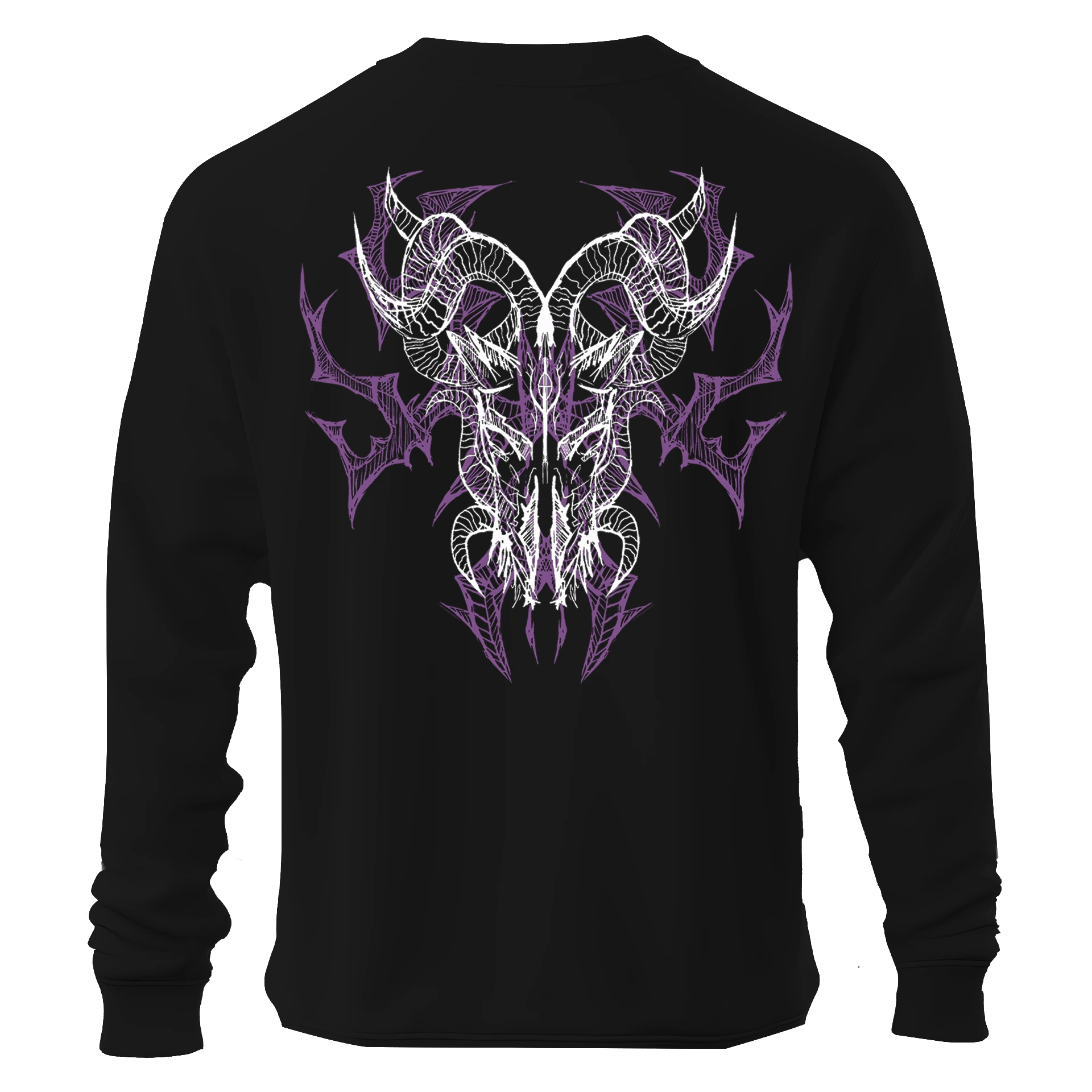Devil Sketch  Ön ve Arka Baskılı  (Unisex Sweatshirt)