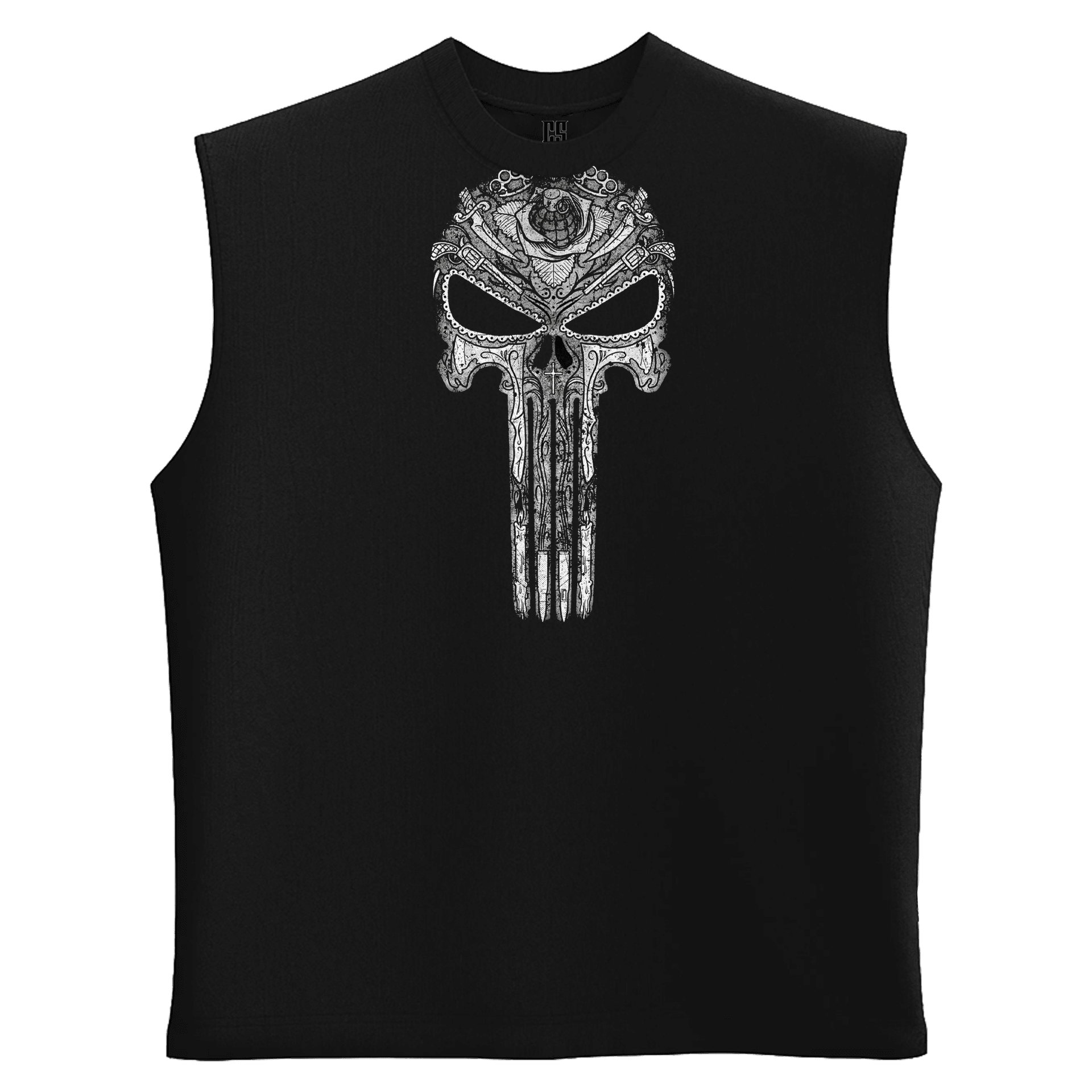 Punisher II Hero Series Ön  Baskılı (Unisex Sleeveless Atlet )