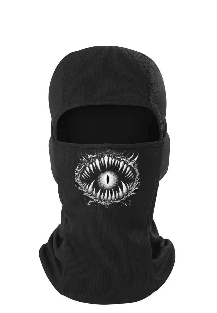 Goth Eyes Mask Termal Maske Baskılı 