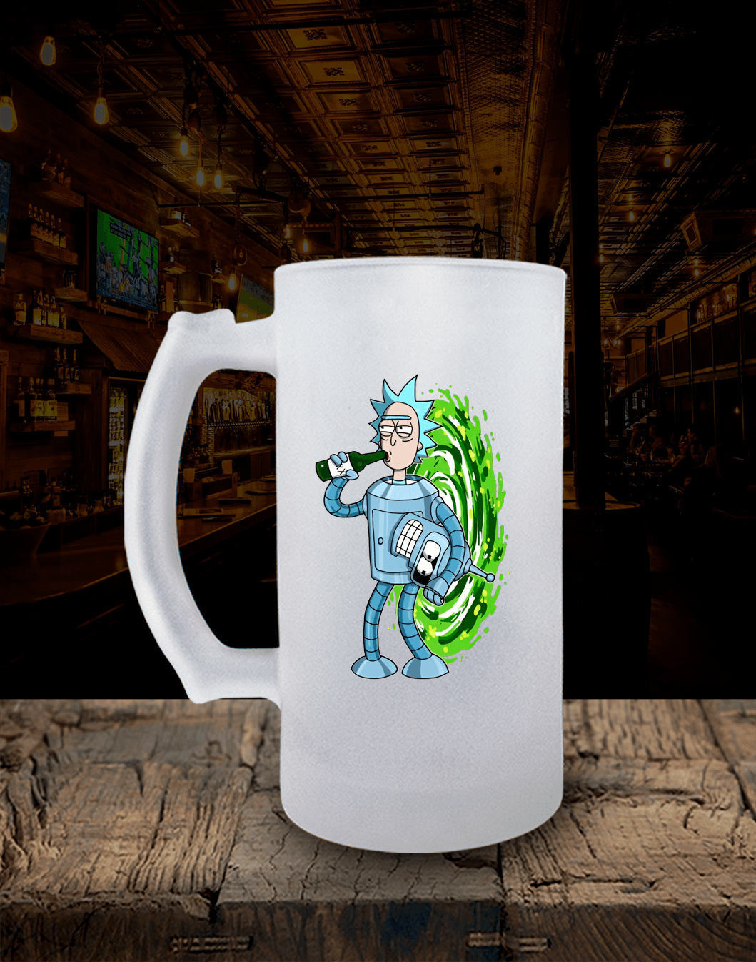 Rick and Morty (Bira Bardağı)