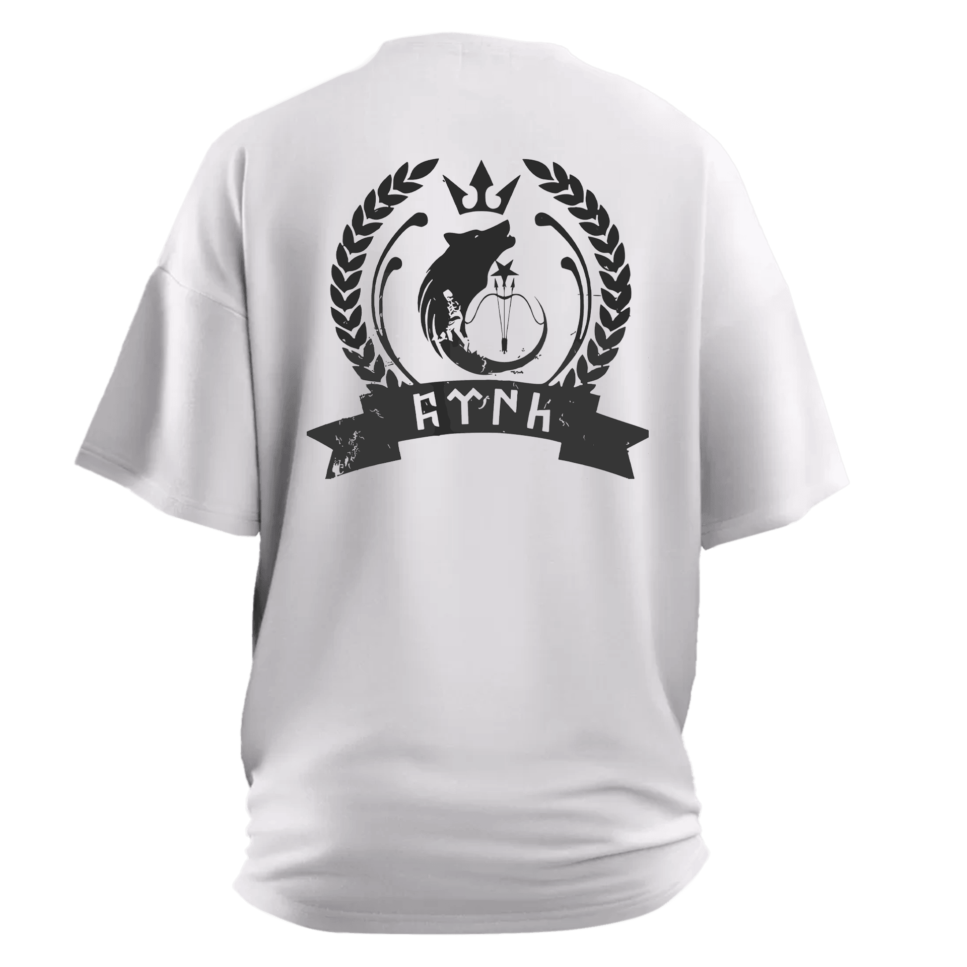 Türk Kompozisyon Logo  Ön Ve Arka Baskılı   (Unisex Tişört)