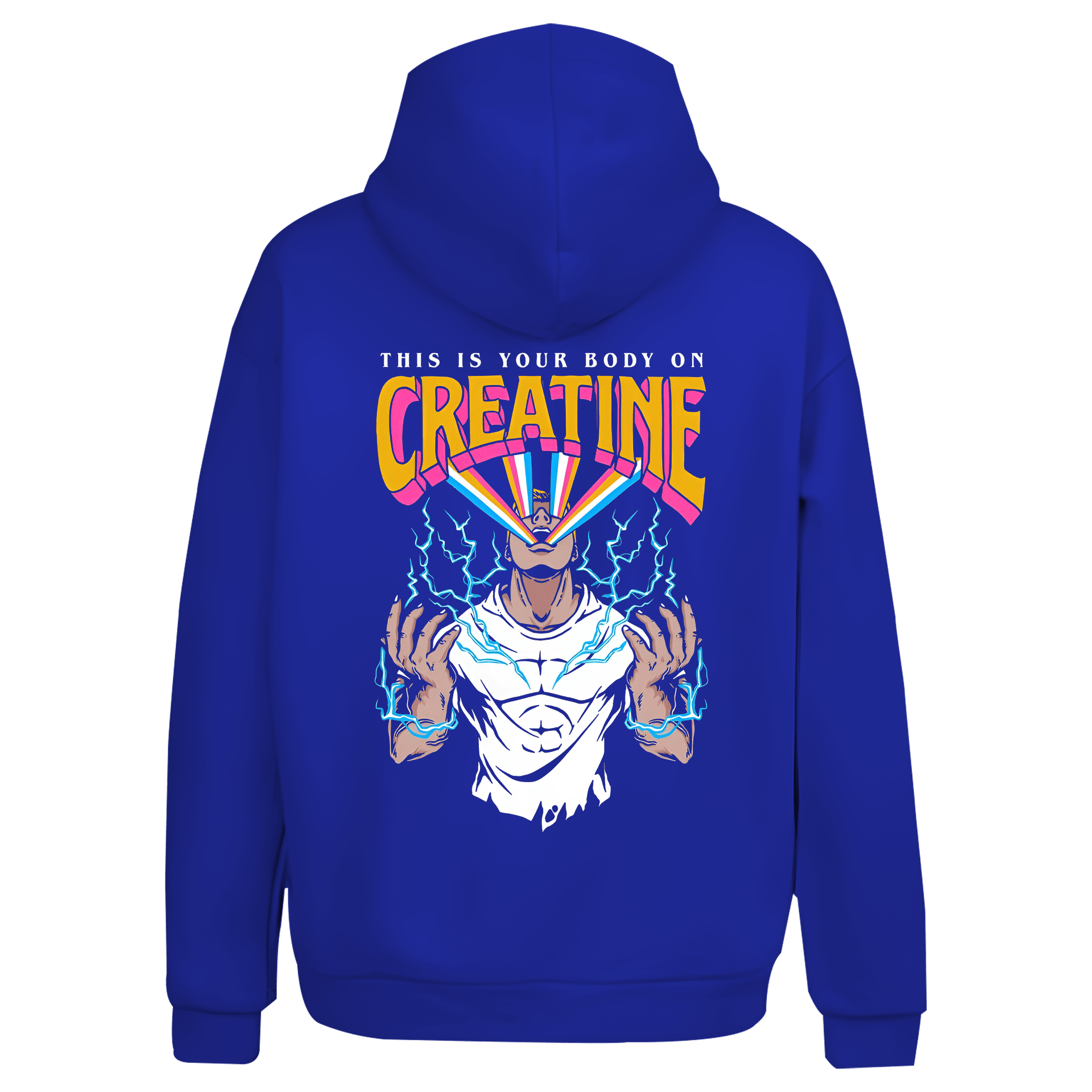 Creatine Spor Series Ön ve Arka Baskılı (Unisex Hoodie)