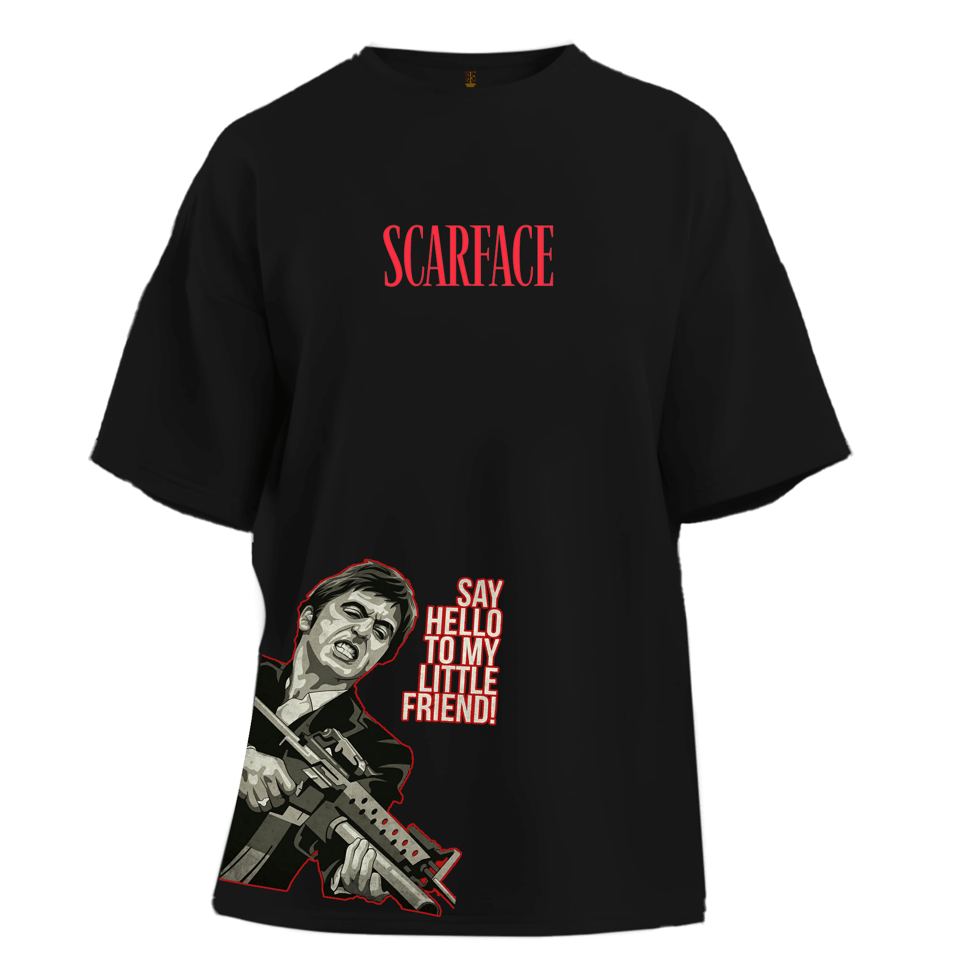  Scarface Hero Series Ön Baskılı (Unisex Tişört )