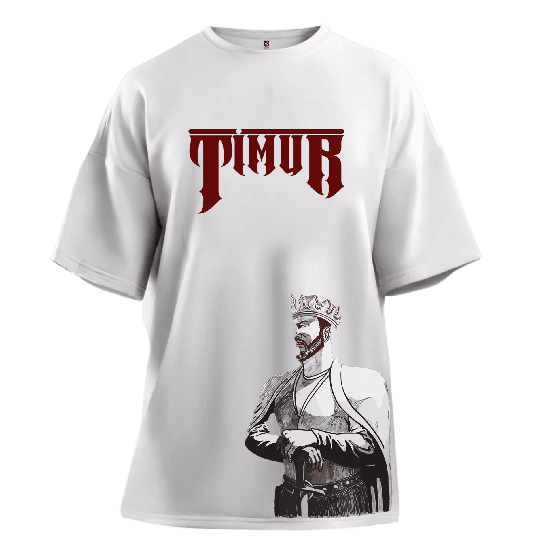 Timur II Ön  Baskılı   (Unisex Tişört)