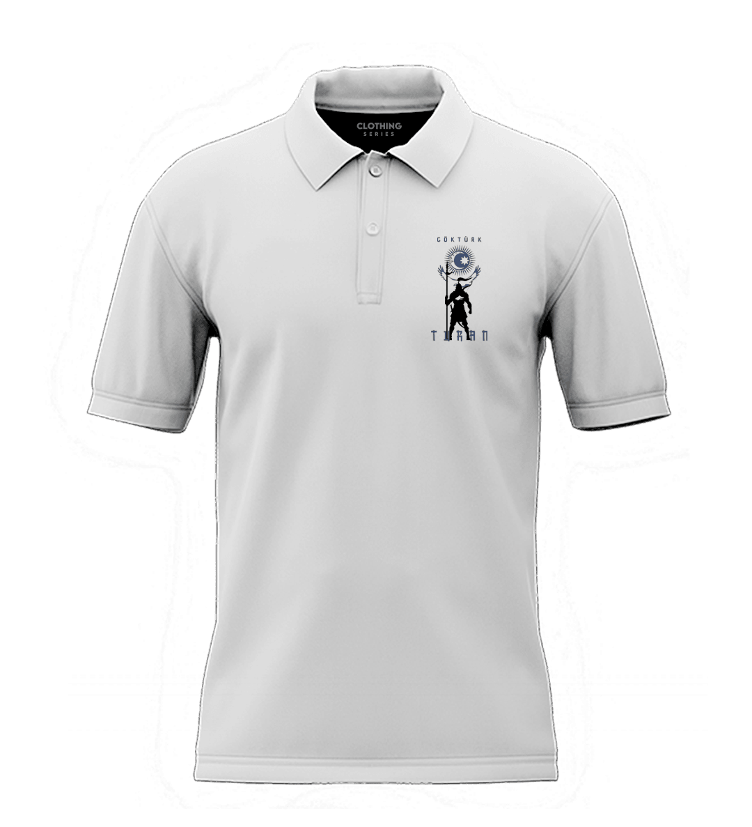 Göktürk  Ön  Baskılı (Unisex Polo Yaka)